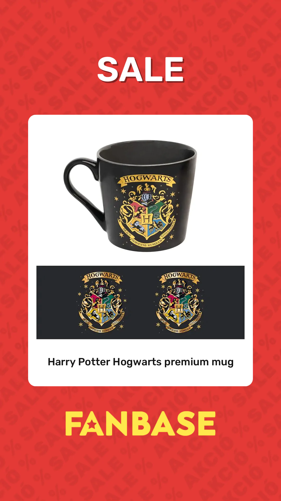 Sale: Harry Potter Hogwarts premium mug