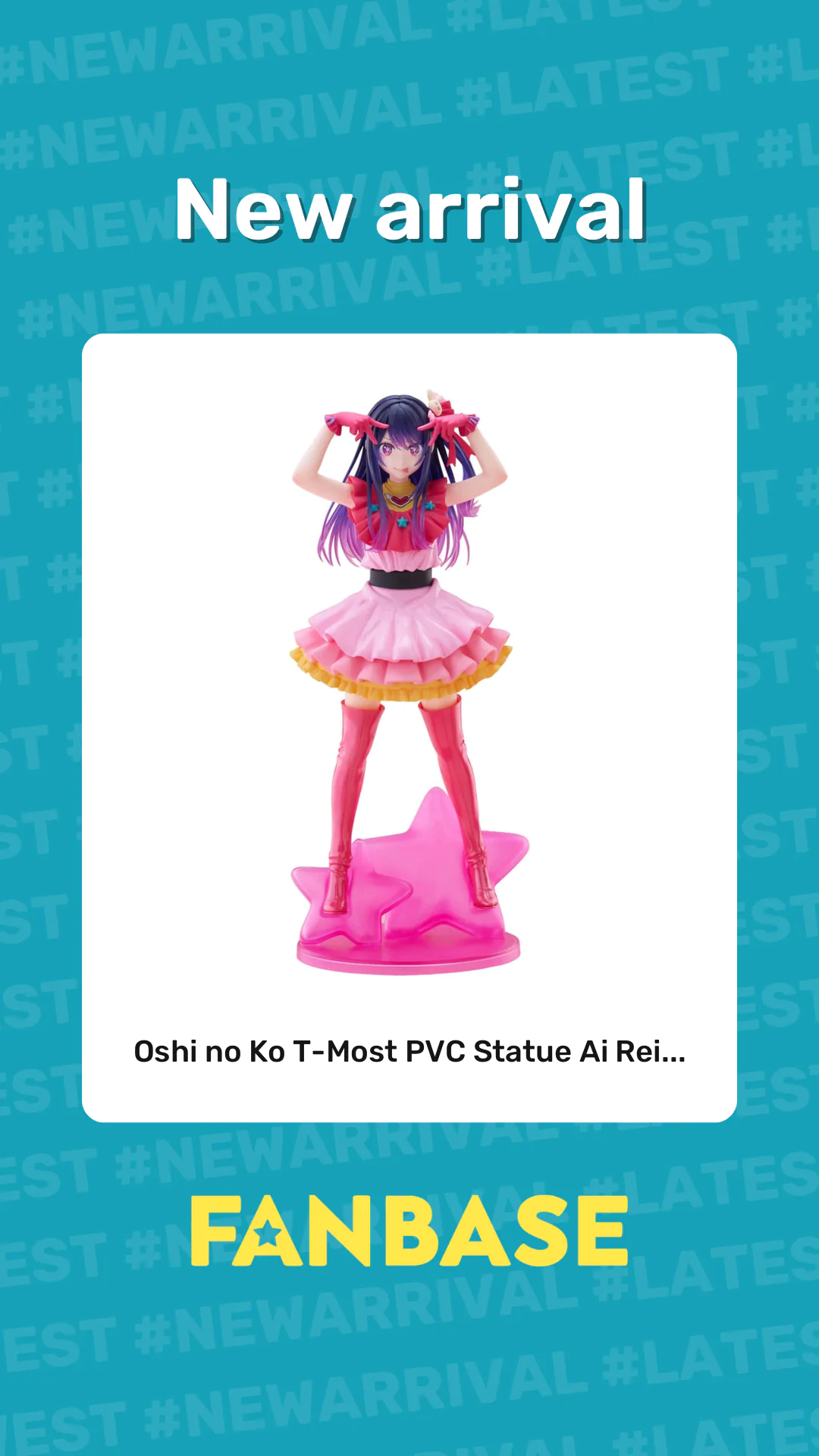 New arrival: Oshi no Ko T-Most PVC Statue Ai Rei...