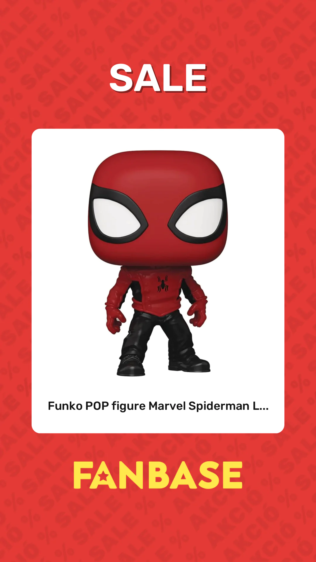 Sale: Funko POP figure Marvel Spiderman L...