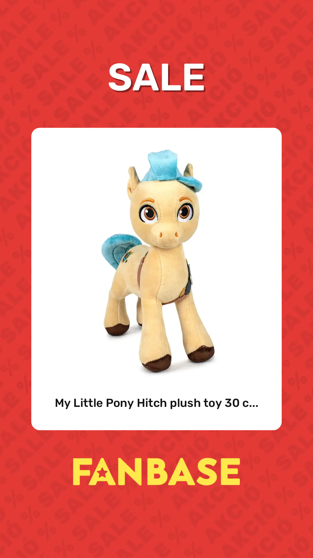Sale: My Little Pony Hitch plush toy 30 c...