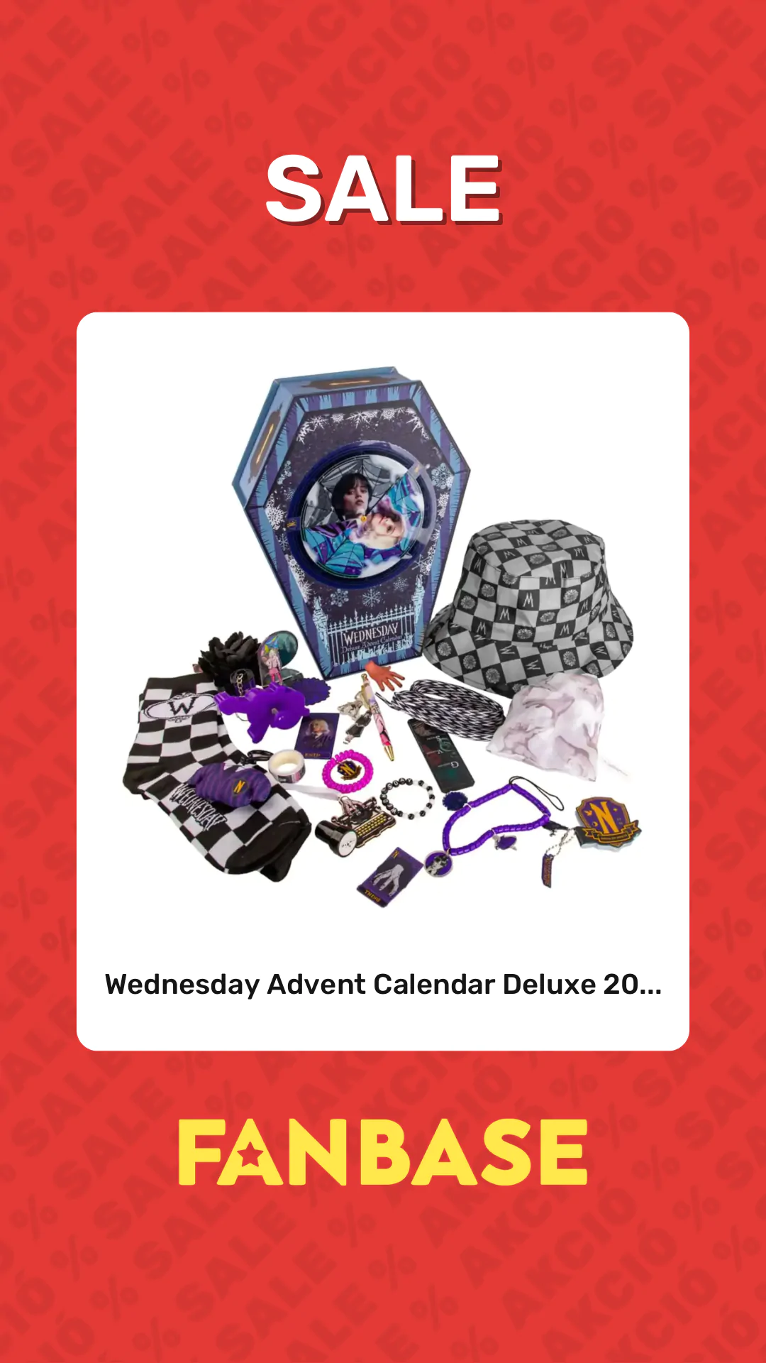 Sale: Wednesday Advent Calendar Deluxe 20...