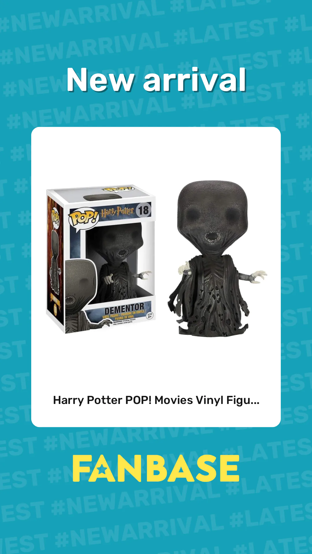 New arrival: Harry Potter POP! Movies Vinyl Figu...