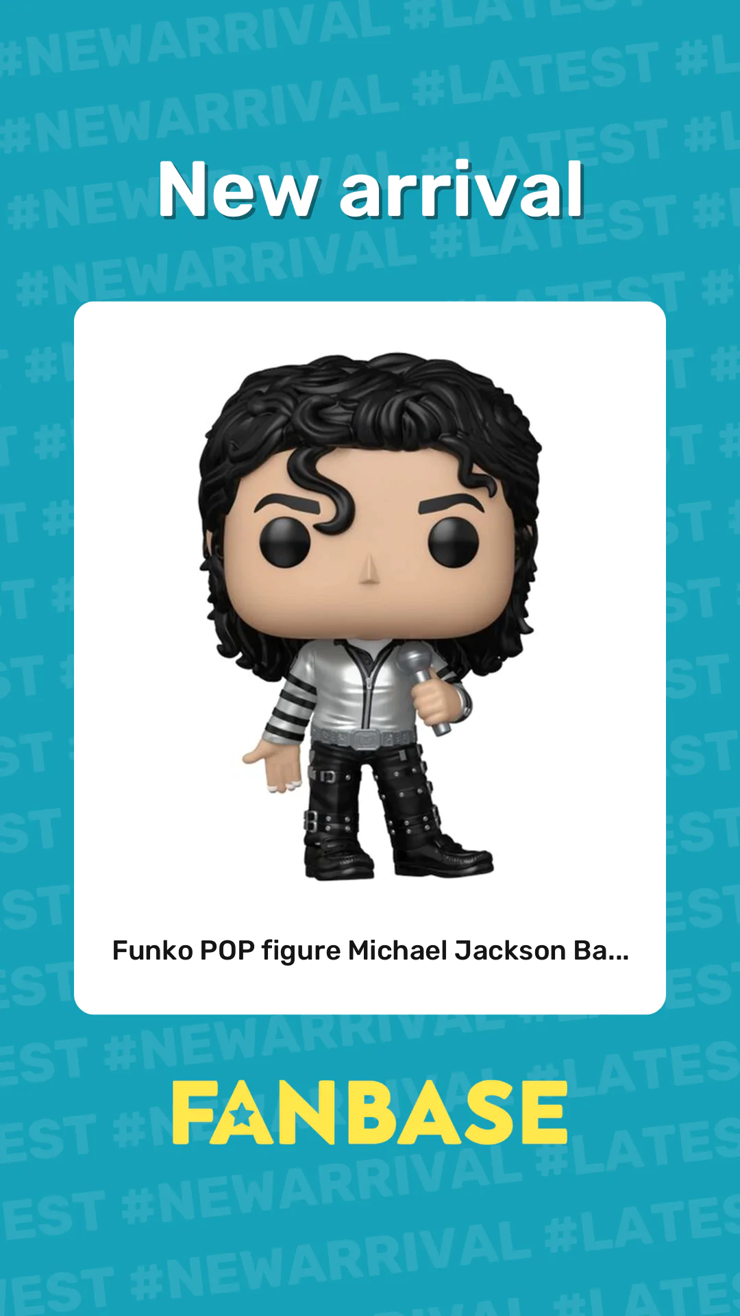 New arrival: Funko POP figure Michael Jackson Ba...