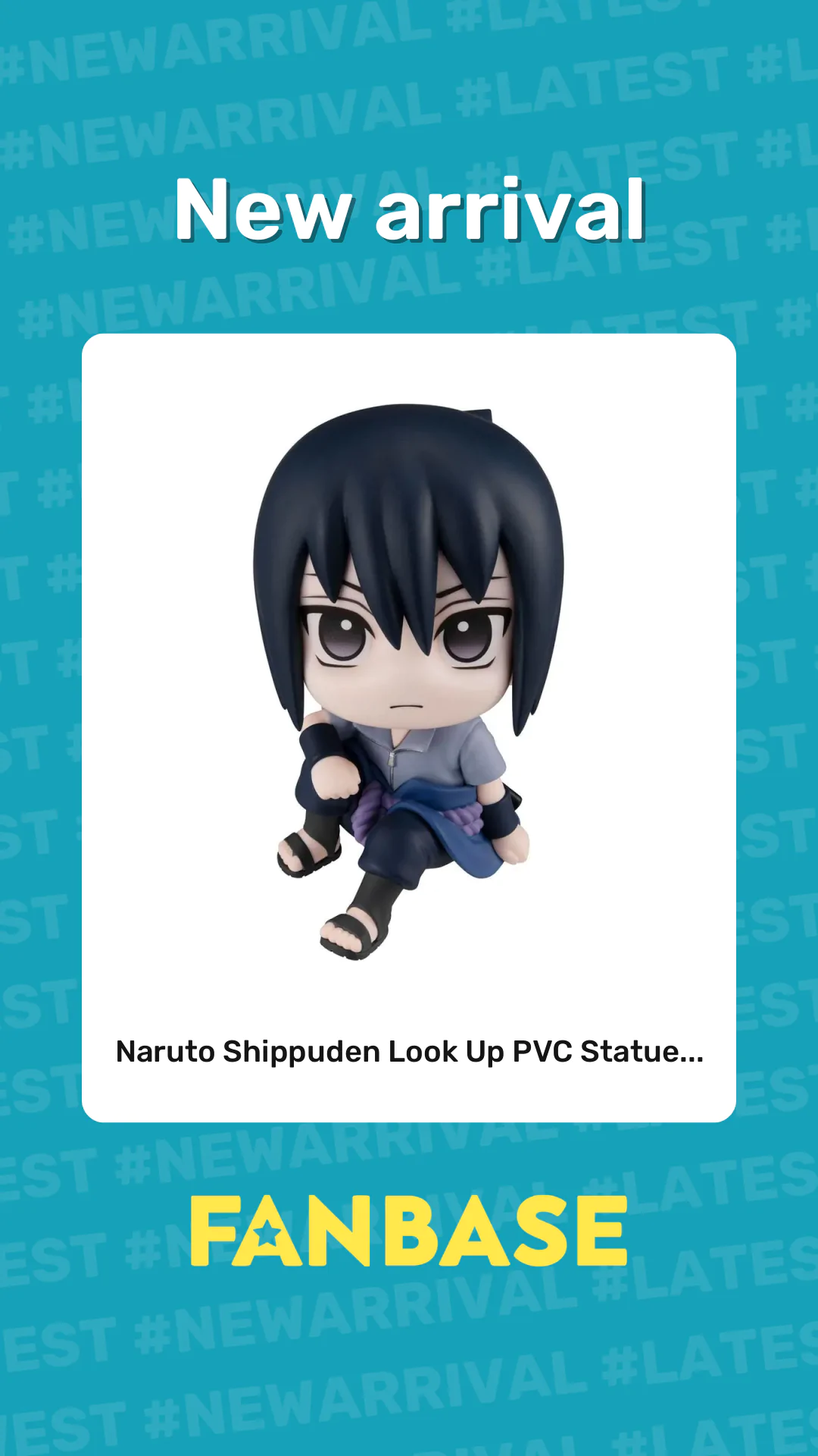 New arrival: Naruto Shippuden Look Up PVC Statue...