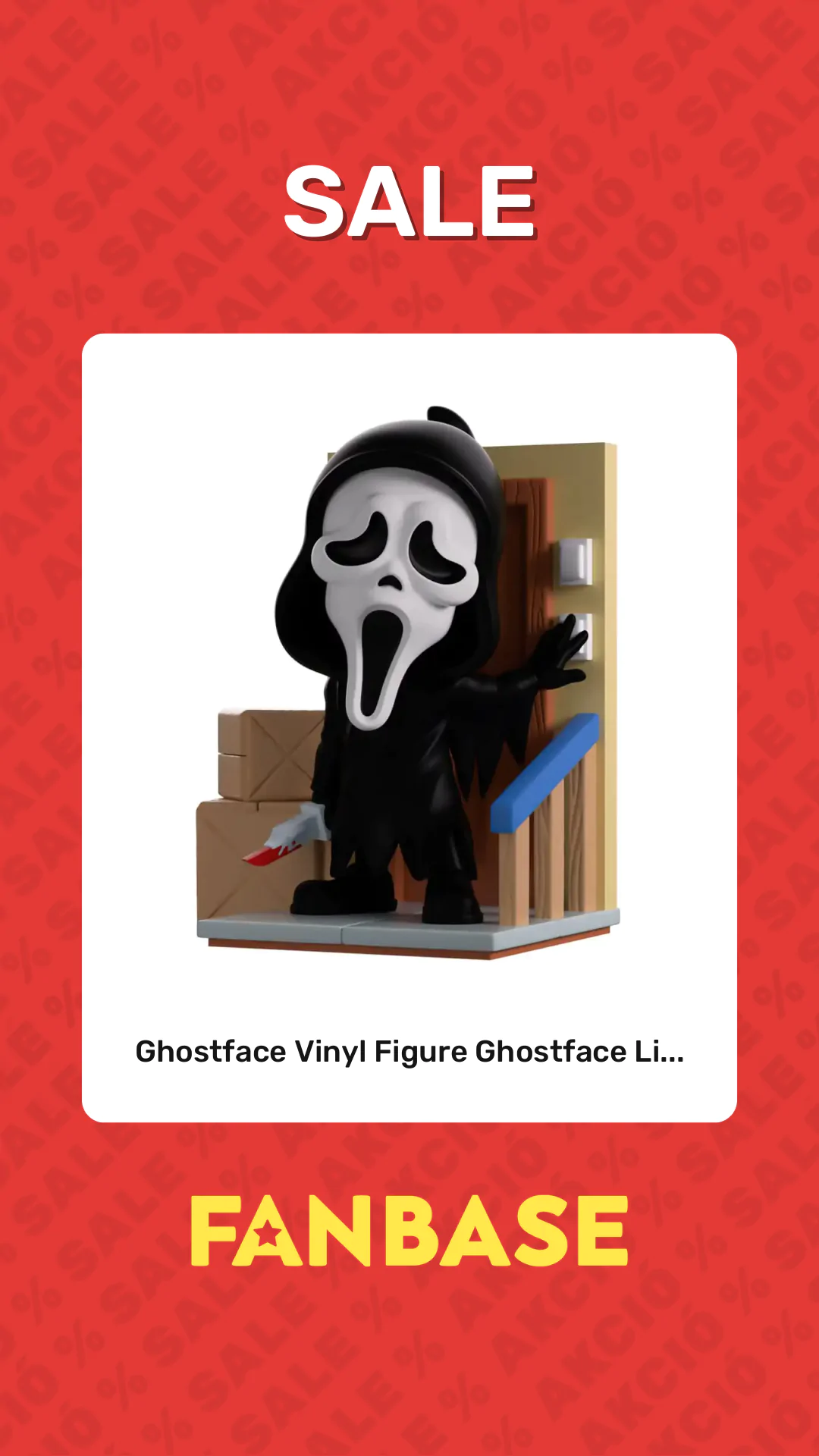 Sale: Ghostface Vinyl Figure Ghostface Li...