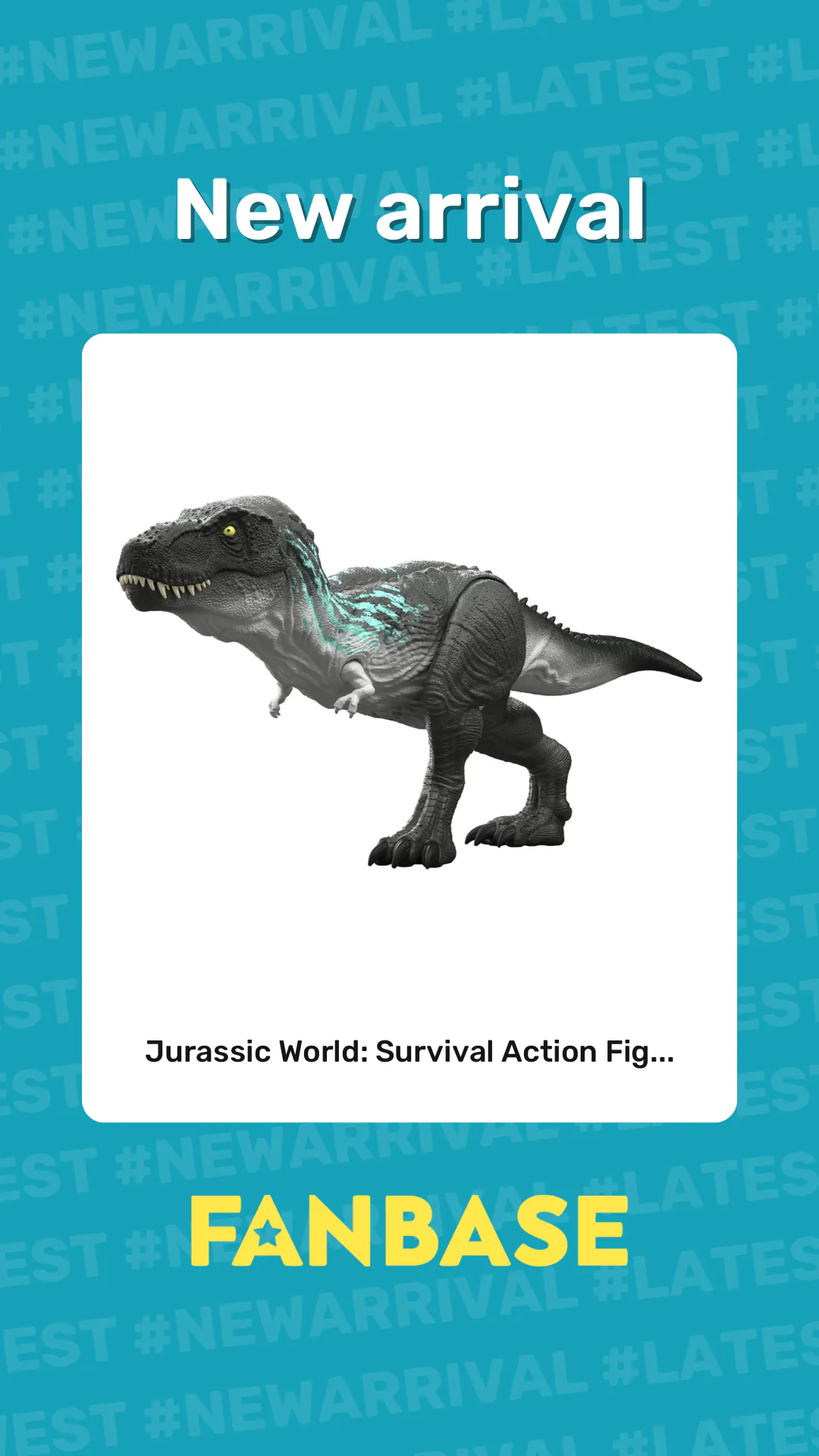 New arrival: Jurassic World: Survival Action Fig...