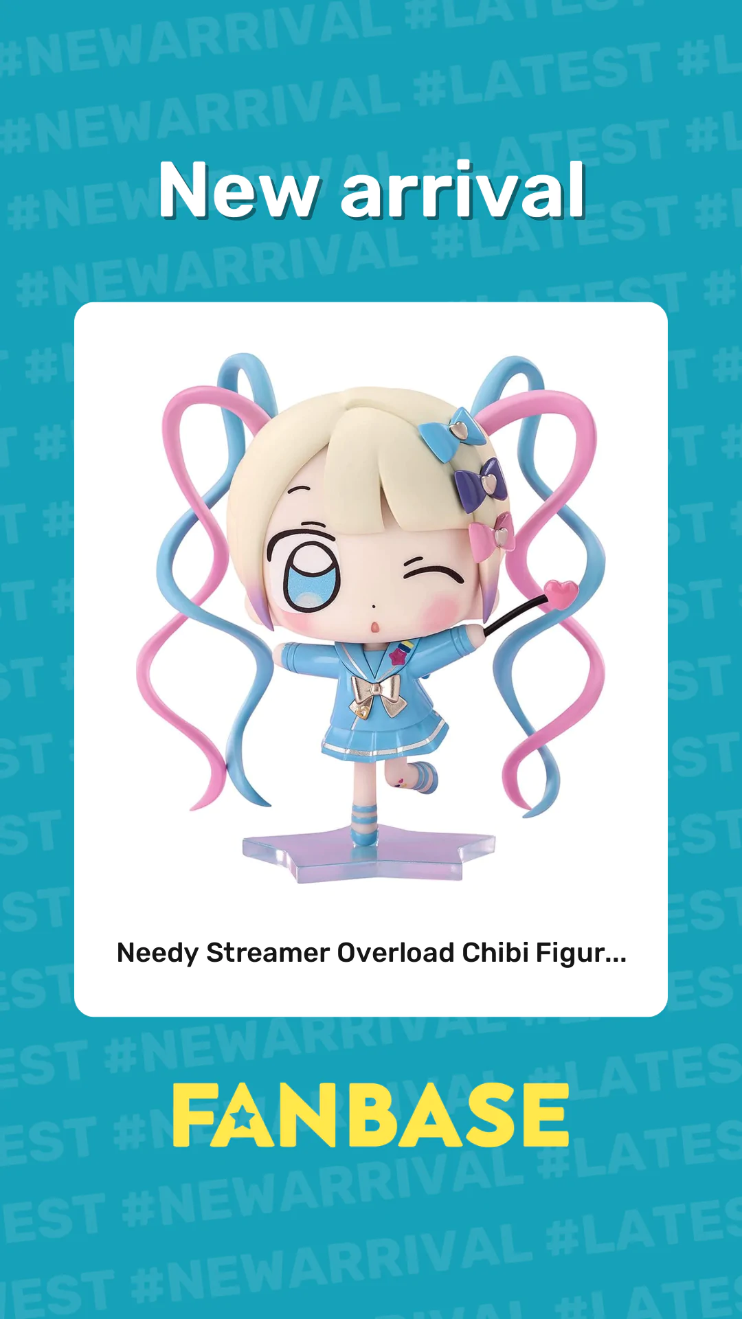 New arrival: Needy Streamer Overload Chibi Figur...
