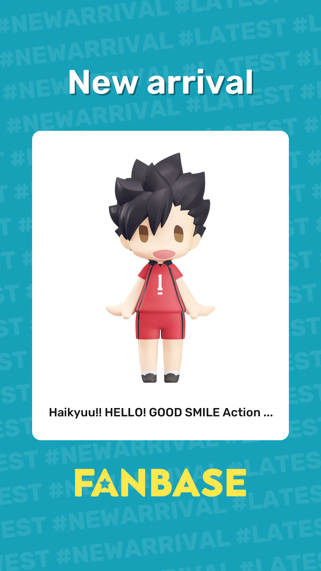 New arrival: Haikyuu!! HELLO! GOOD SMILE Action ...