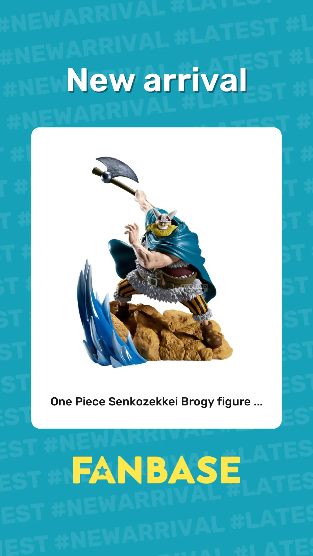 New arrival: One Piece Senkozekkei Brogy figure ...