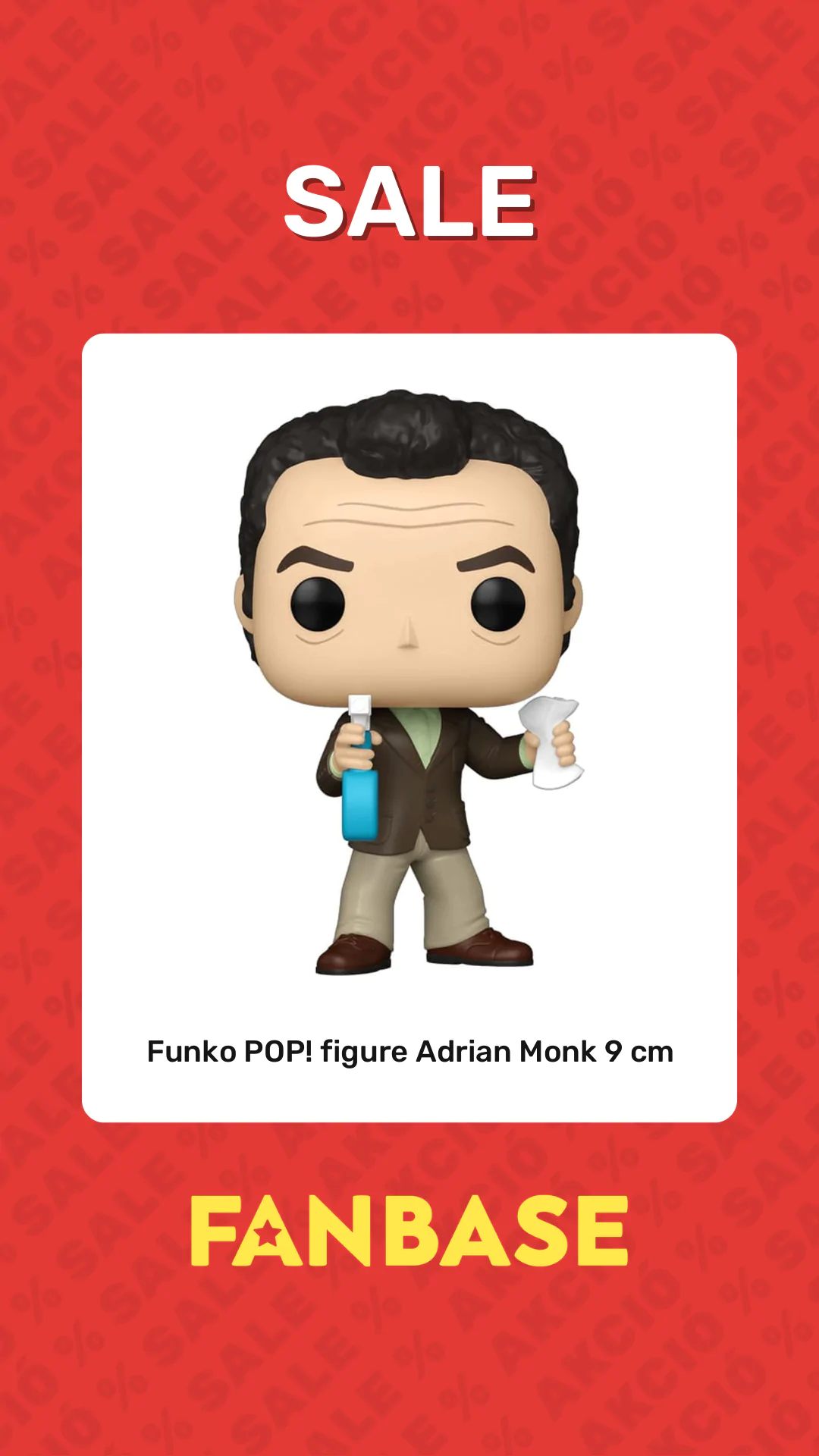 Sale: Funko POP! figure Adrian Monk 9 cm