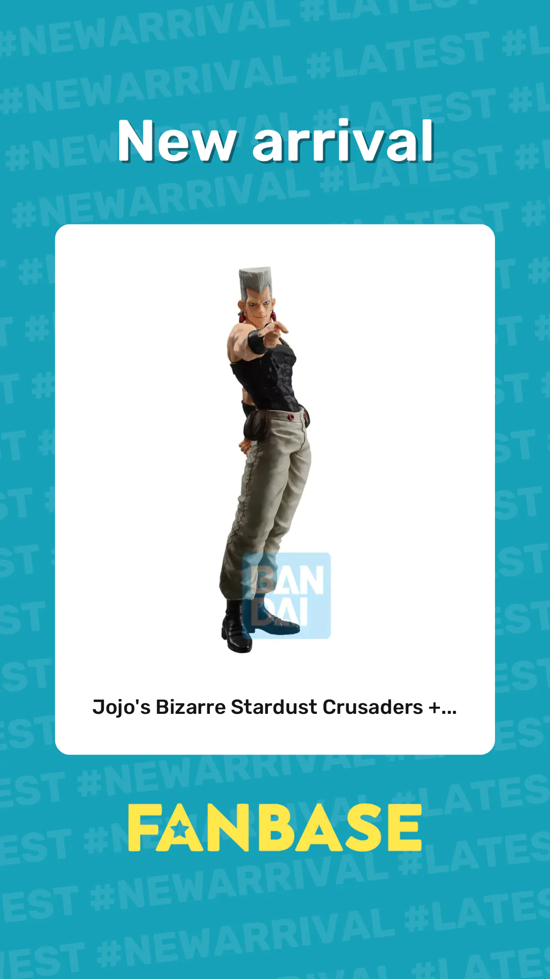 New arrival: Jojo's Bizarre Stardust Crusaders +...