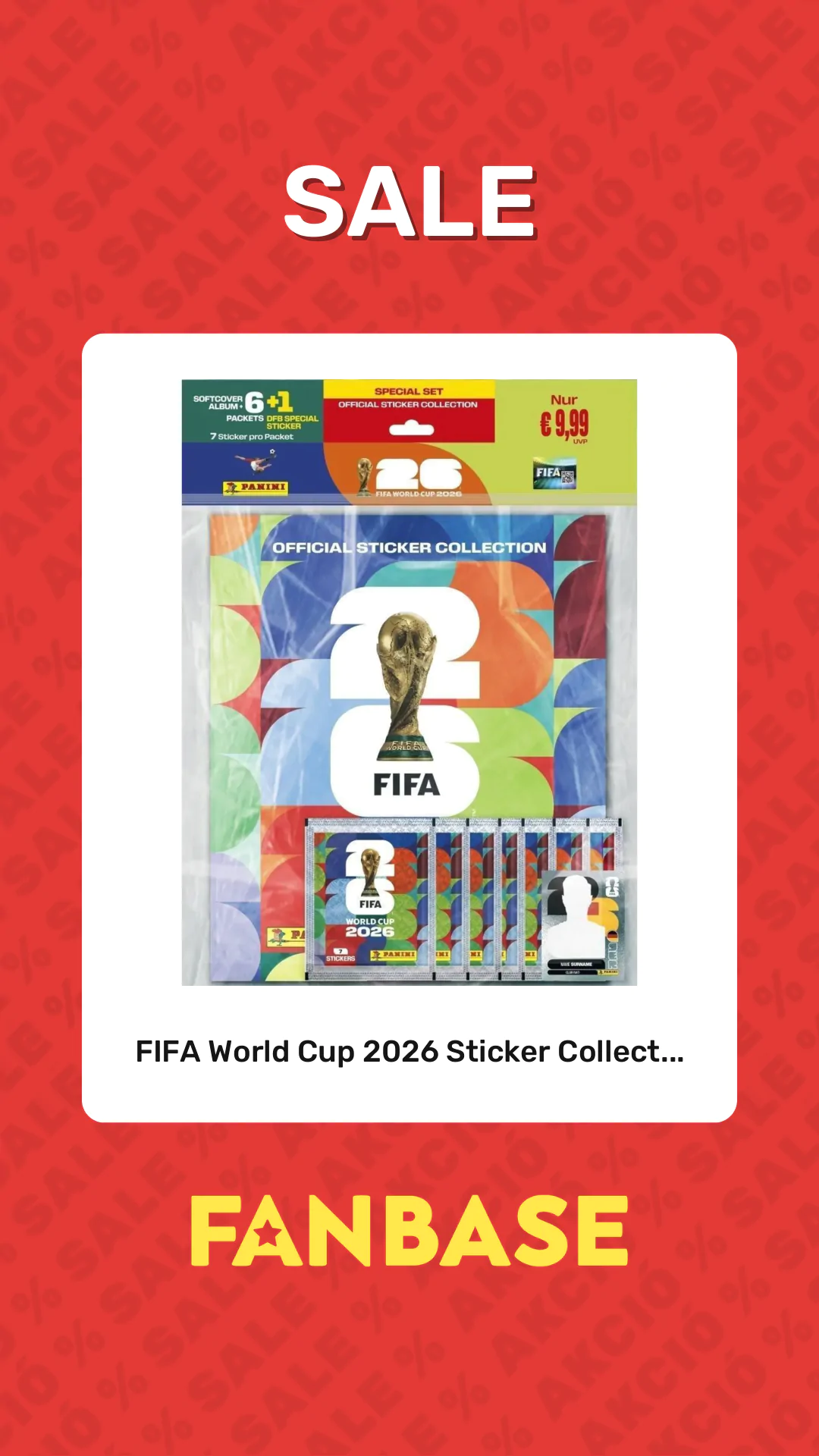 Sale: FIFA World Cup 2026 Sticker Collect...