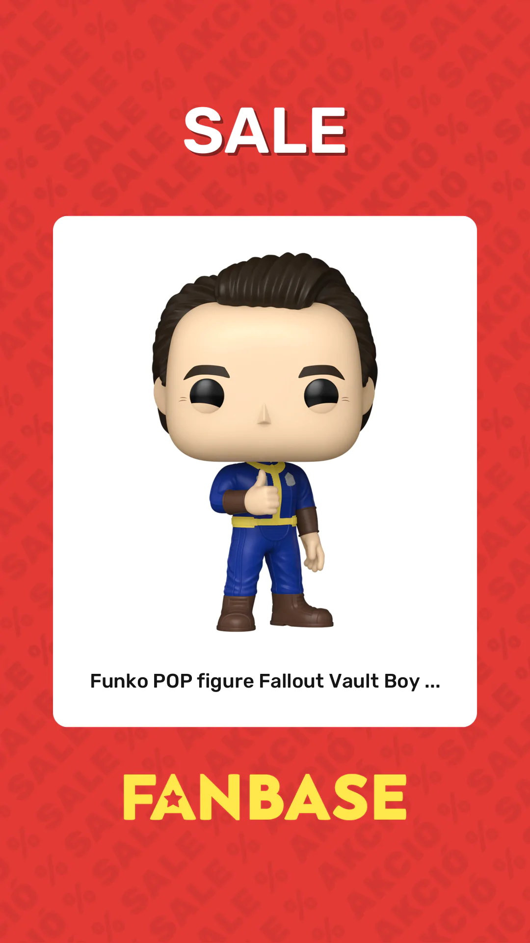 Sale: Funko POP figure Fallout Vault Boy ...