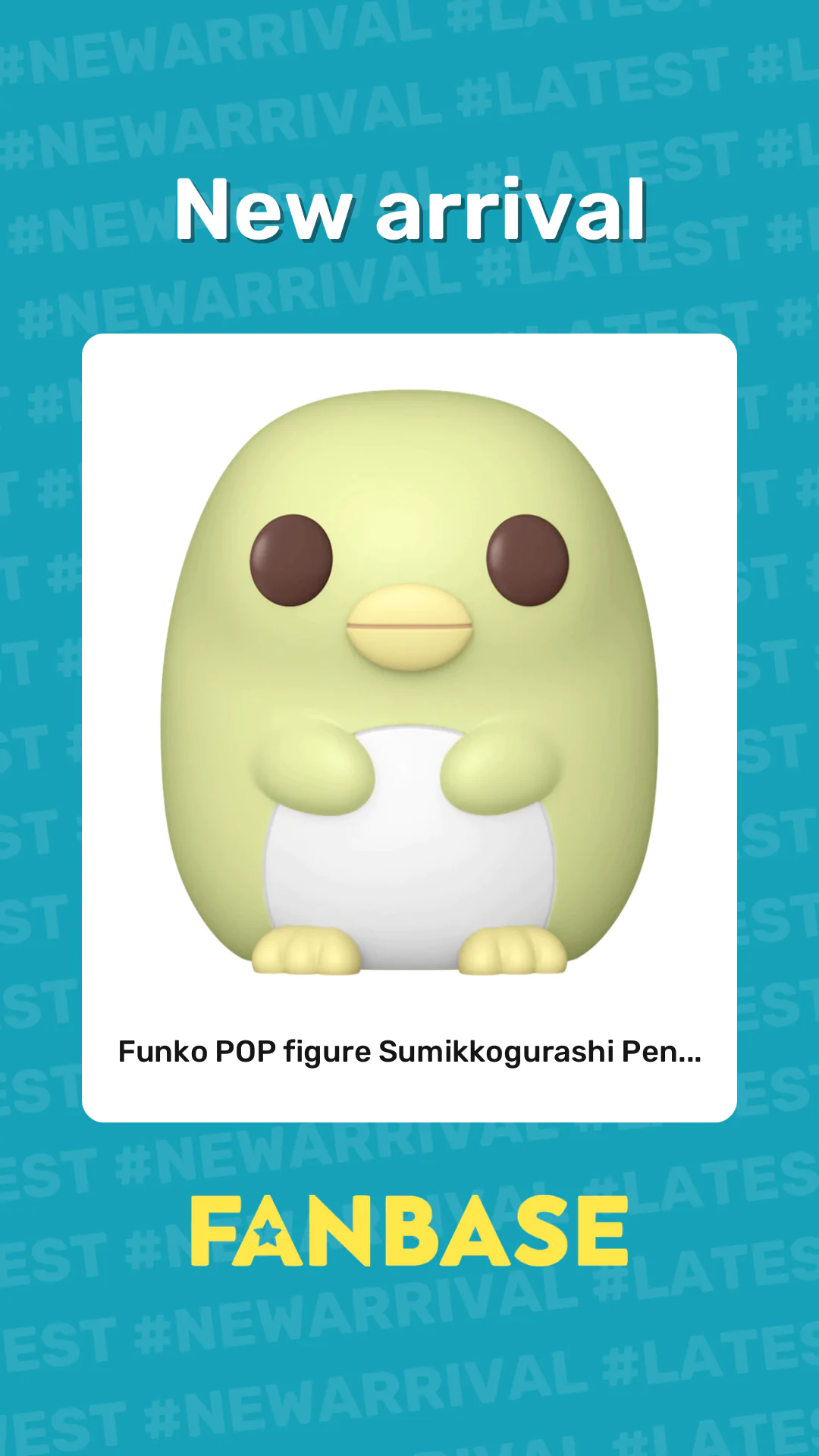 New arrival: Funko POP figure Sumikkogurashi Pen...