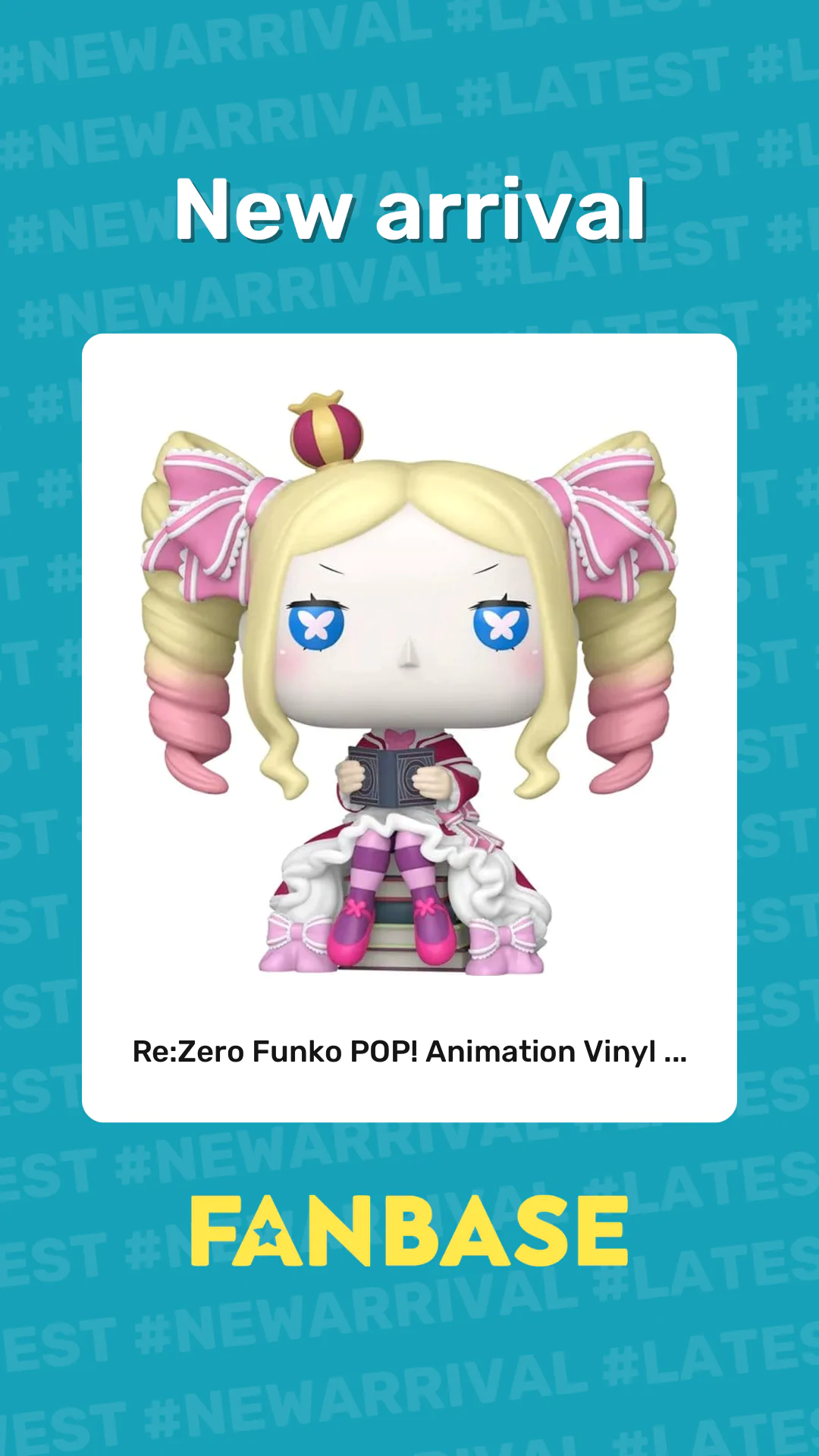 New arrival: Re:Zero Funko POP! Animation Vinyl ...