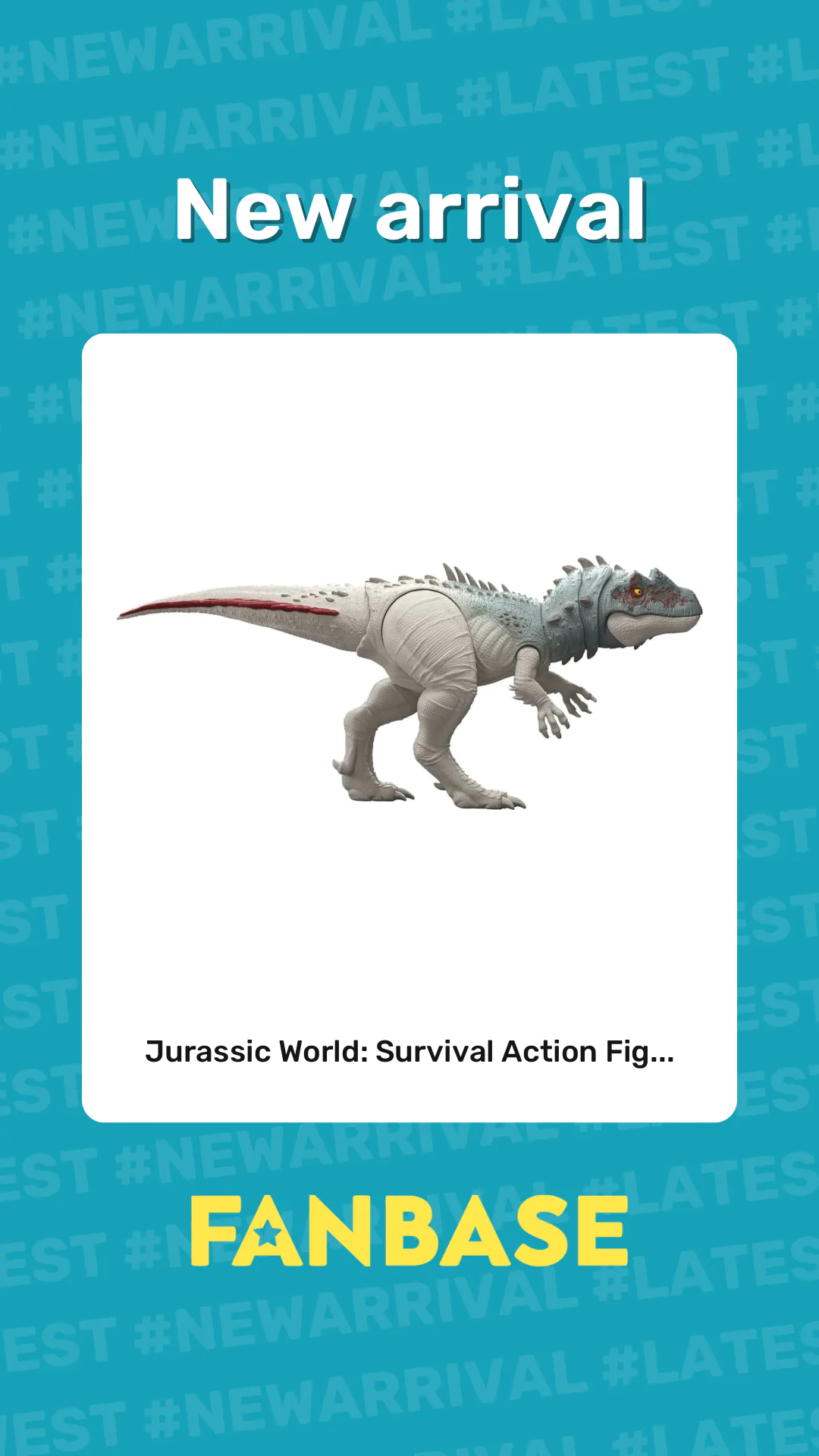 New arrival: Jurassic World: Survival Action Fig...