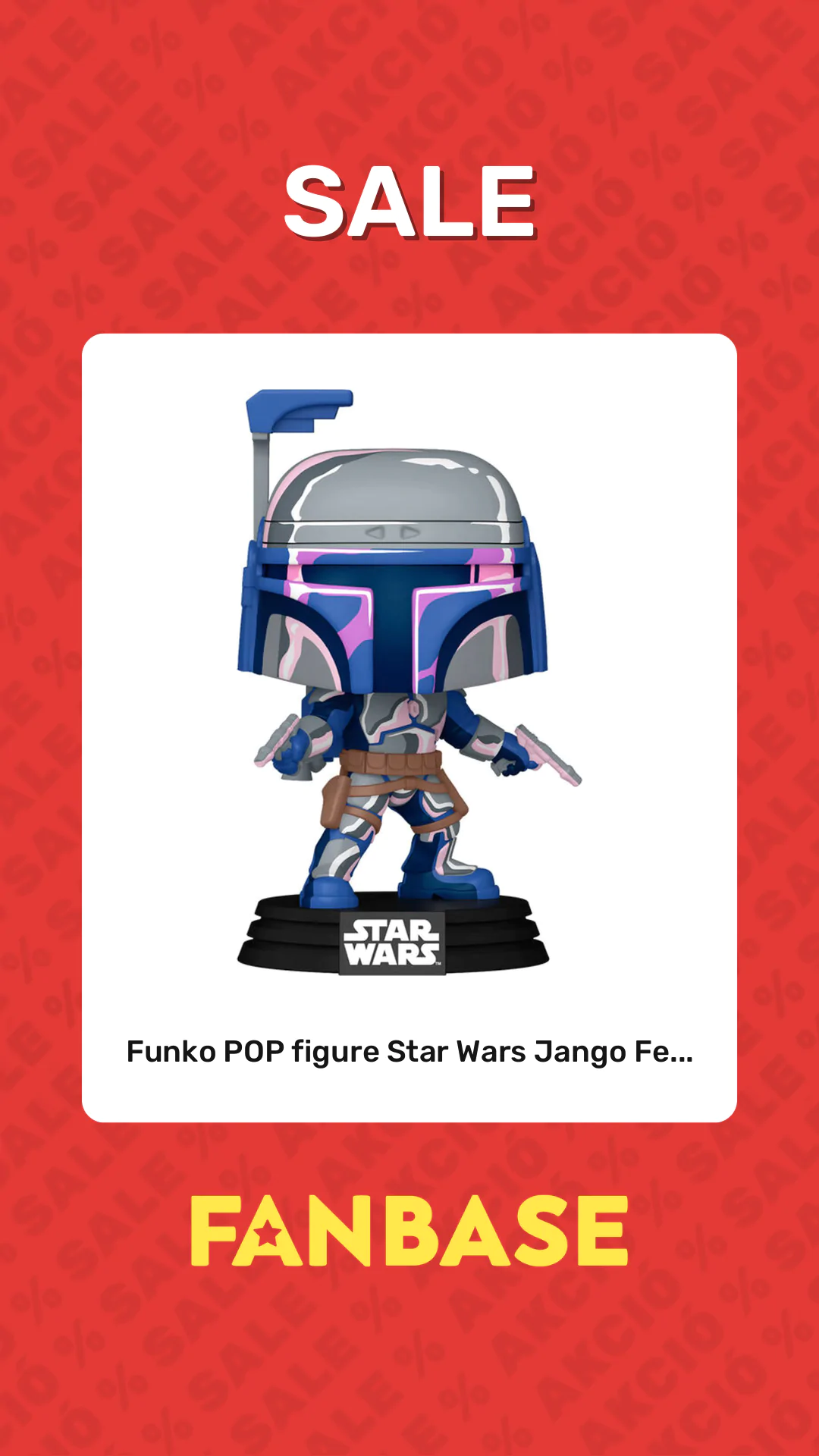 Sale: Funko POP figure Star Wars Jango Fe...