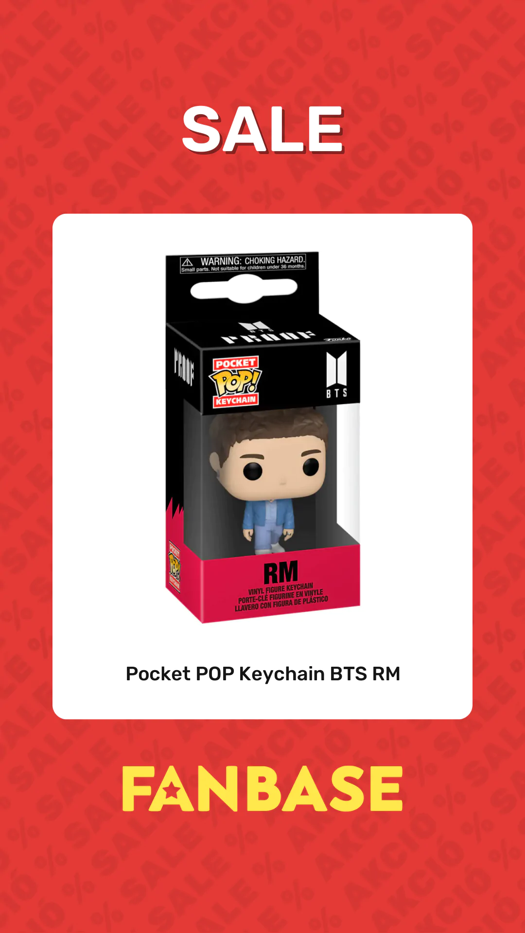 Sale: Pocket POP Keychain BTS RM