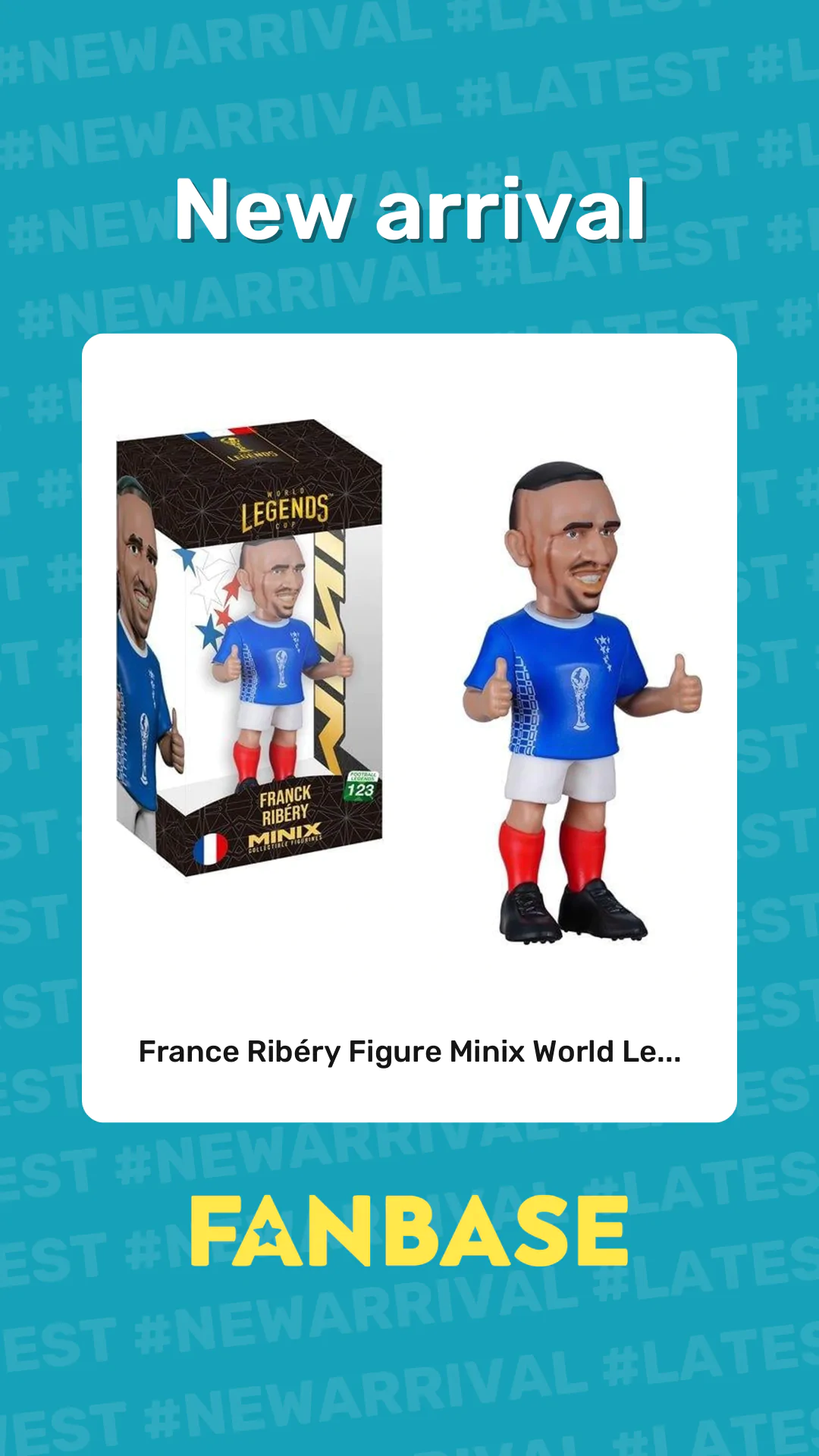 New arrival: France Ribéry Figure Minix World Le...