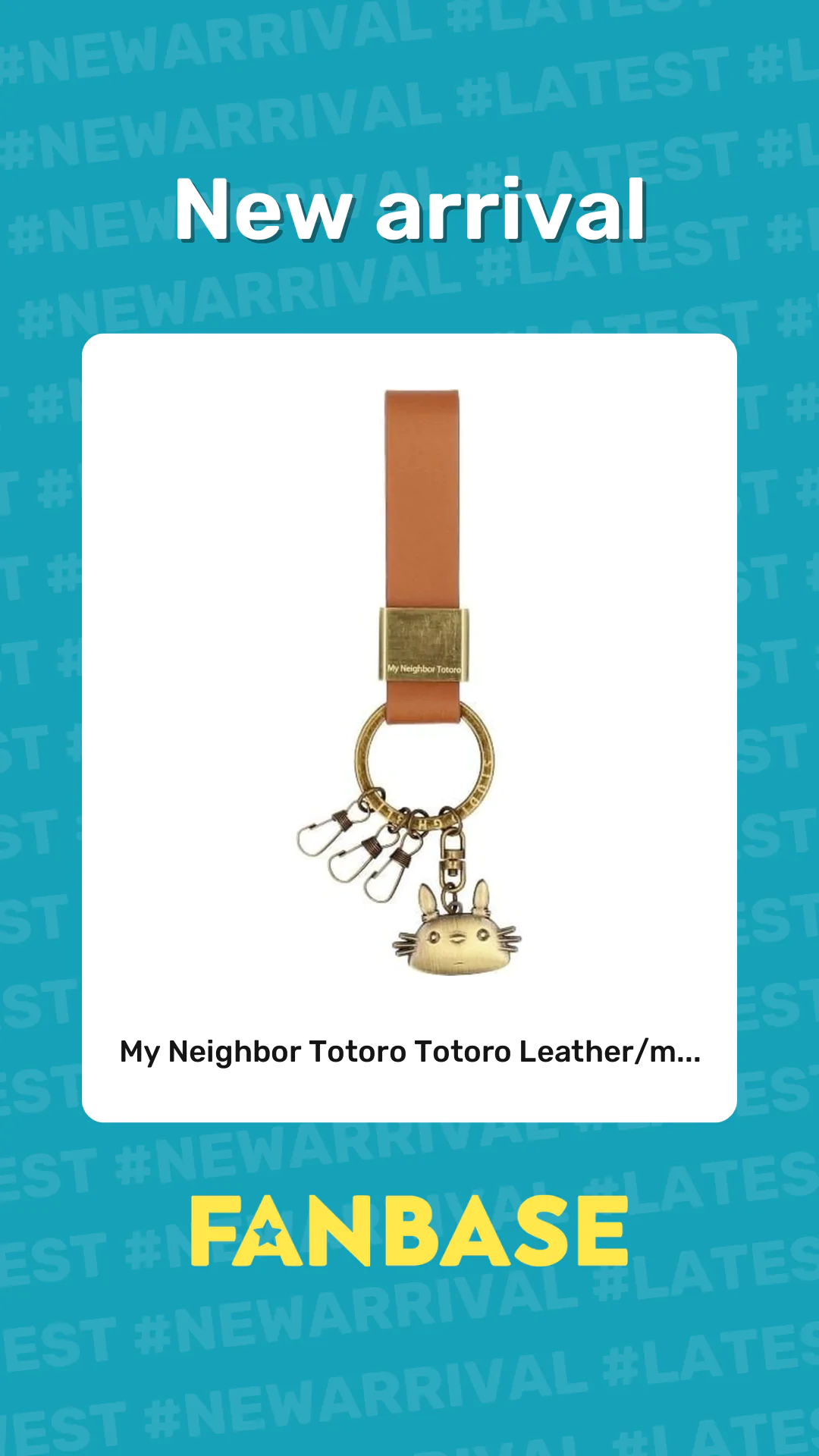 New arrival: My Neighbor Totoro Totoro Leather/m...