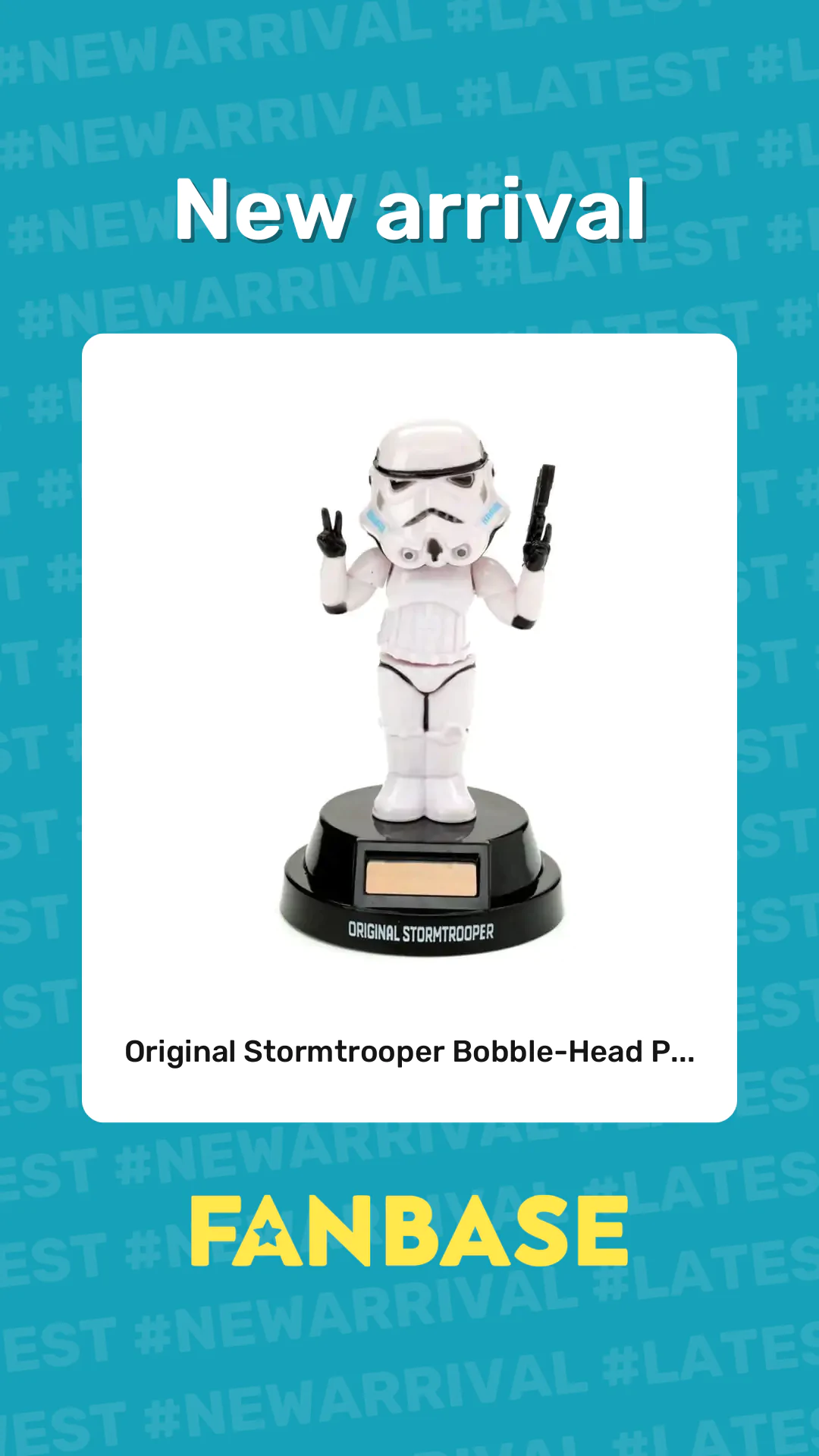 New arrival: Original Stormtrooper Bobble-Head P...