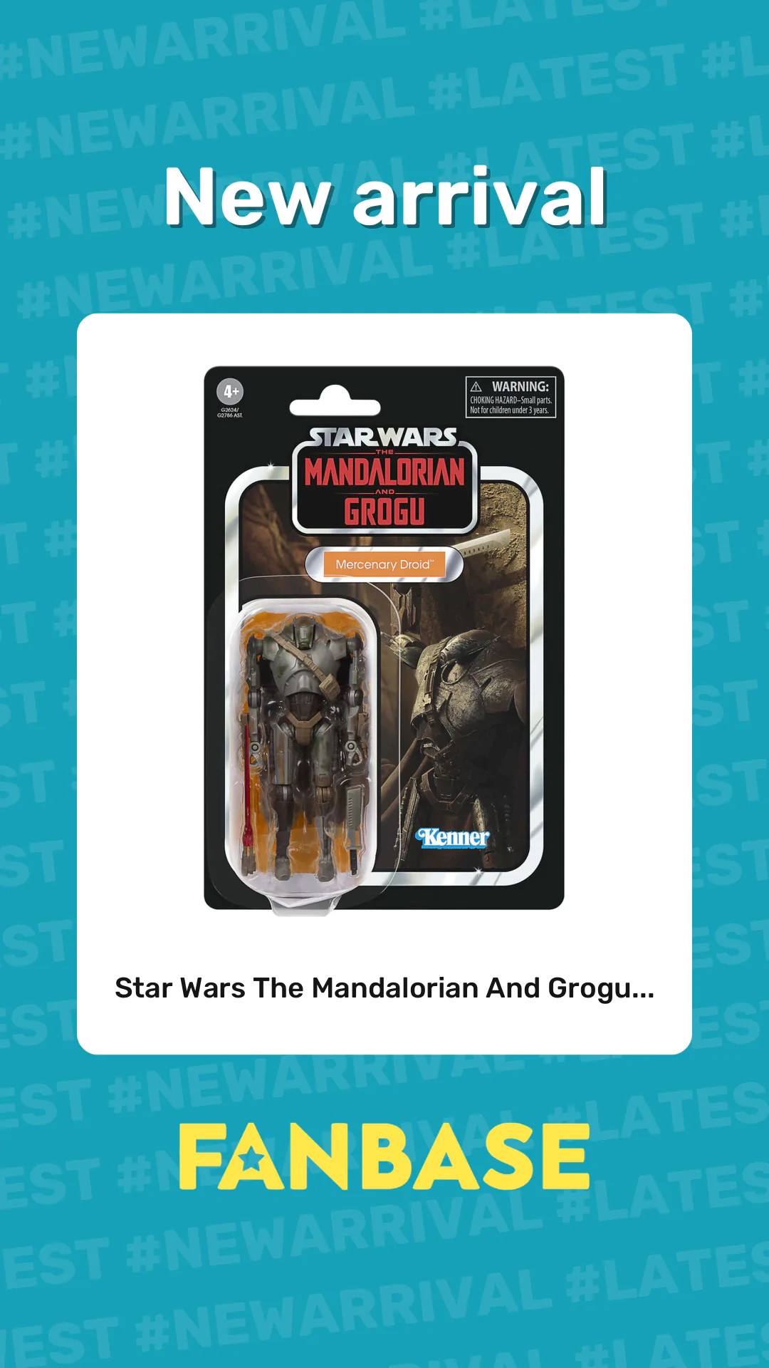 New arrival: Star Wars The Mandalorian And Grogu...