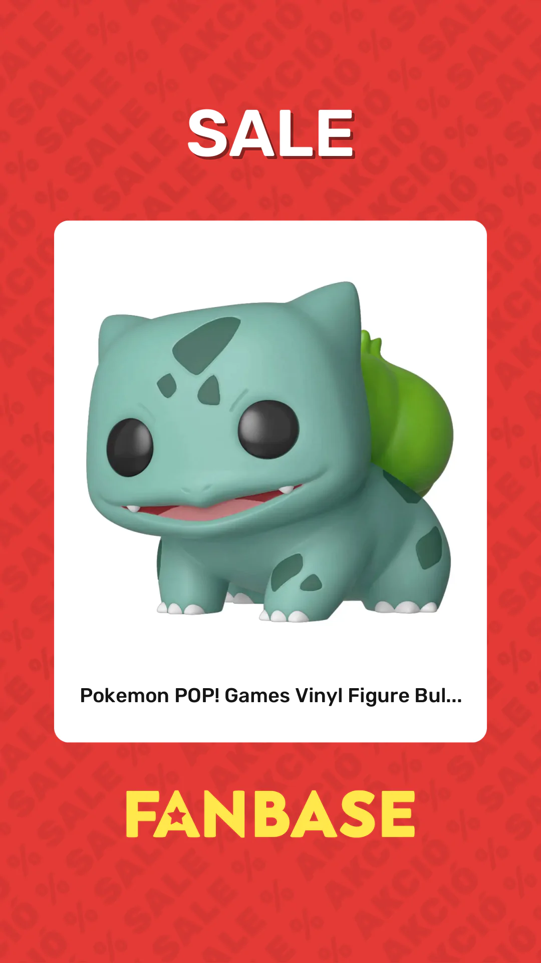Sale: Pokemon POP! Games Vinyl Figure Bul...