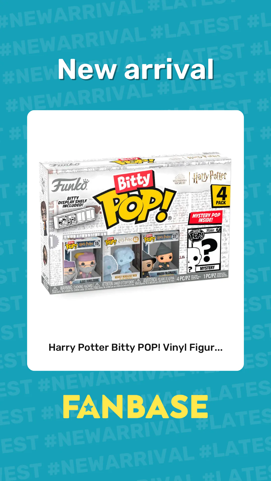 New arrival: Harry Potter Bitty POP! Vinyl Figur...