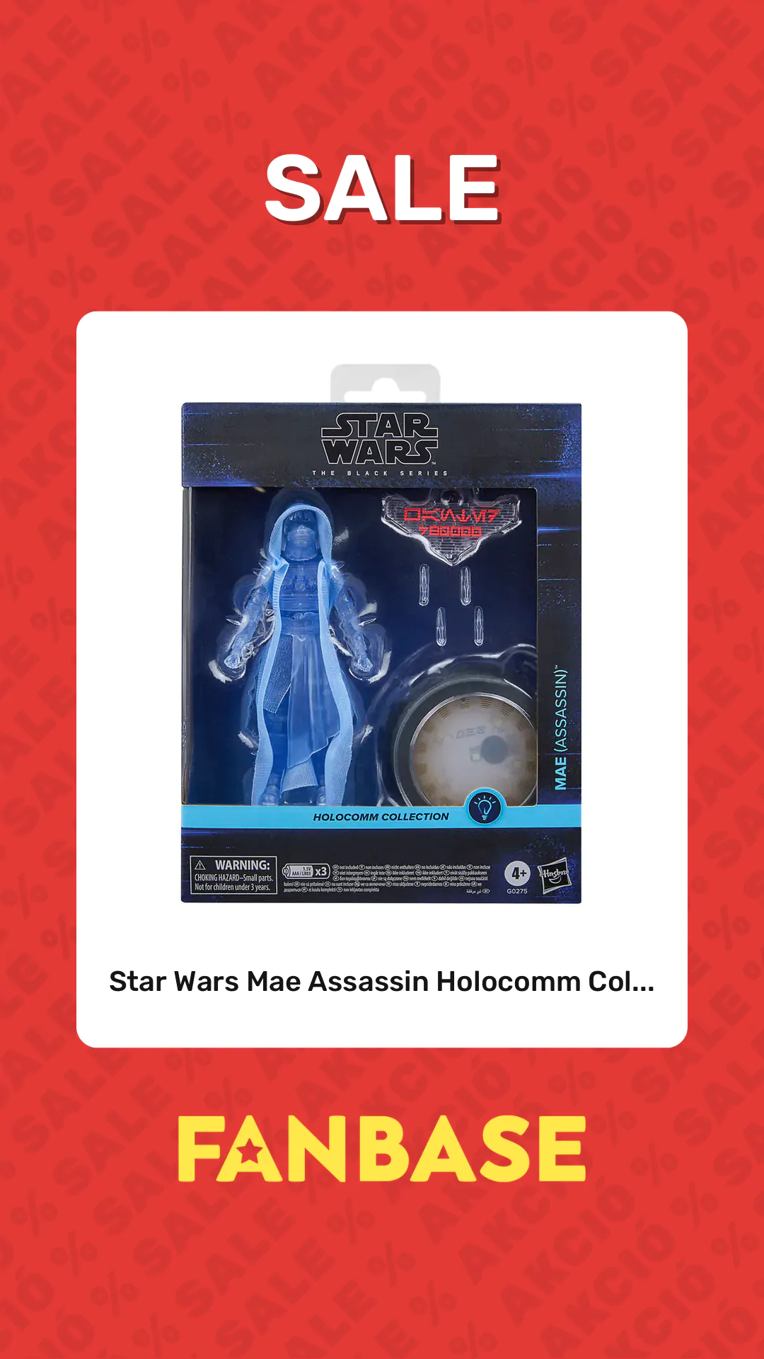 Sale: Star Wars Mae Assassin Holocomm Col...