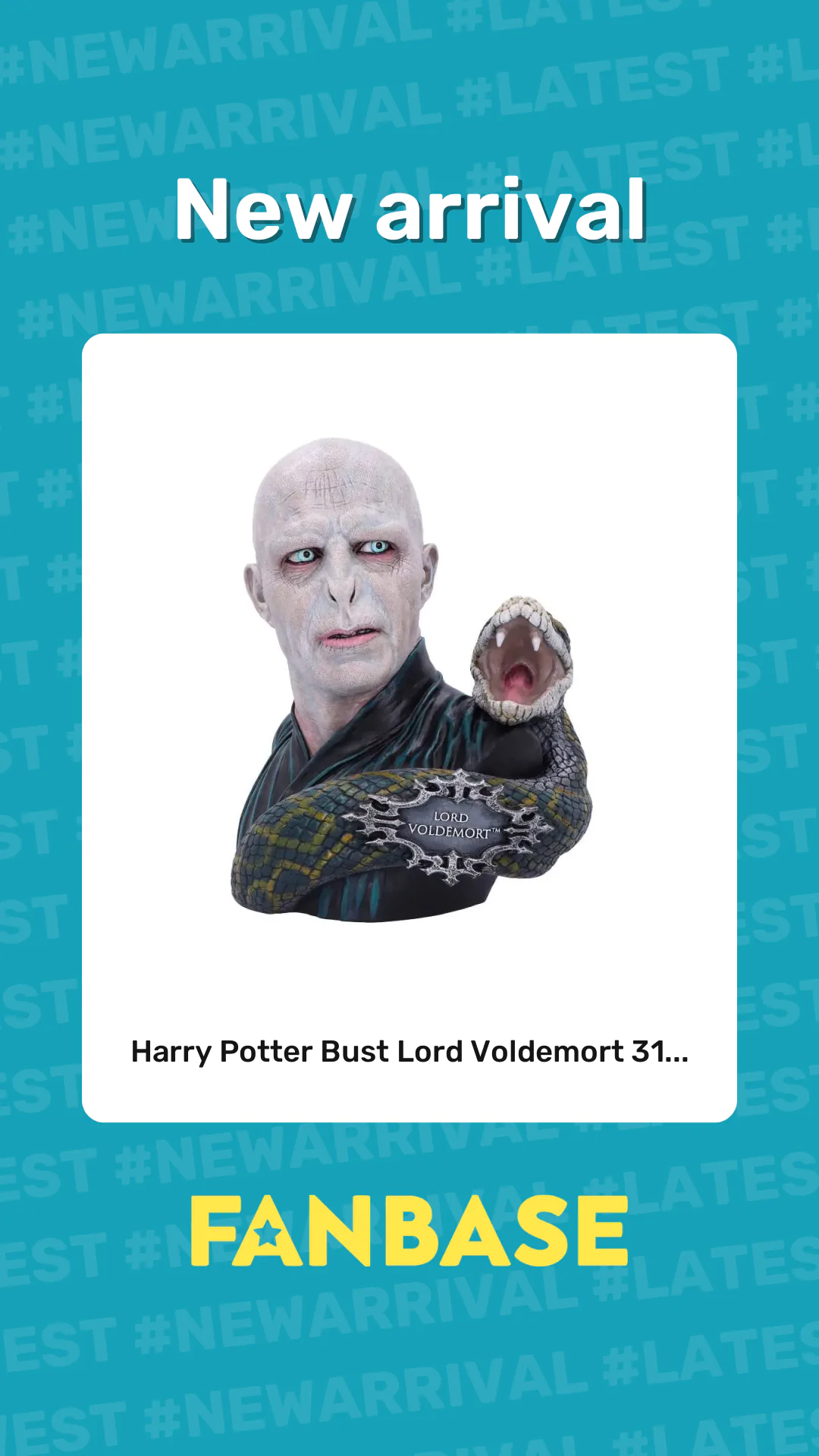 New arrival: Harry Potter Bust Lord Voldemort 31...