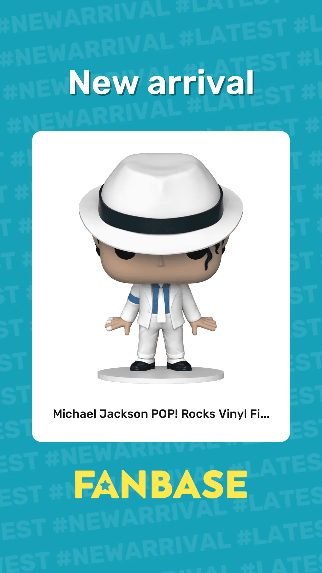 New arrival: Michael Jackson POP! Rocks Vinyl Fi...