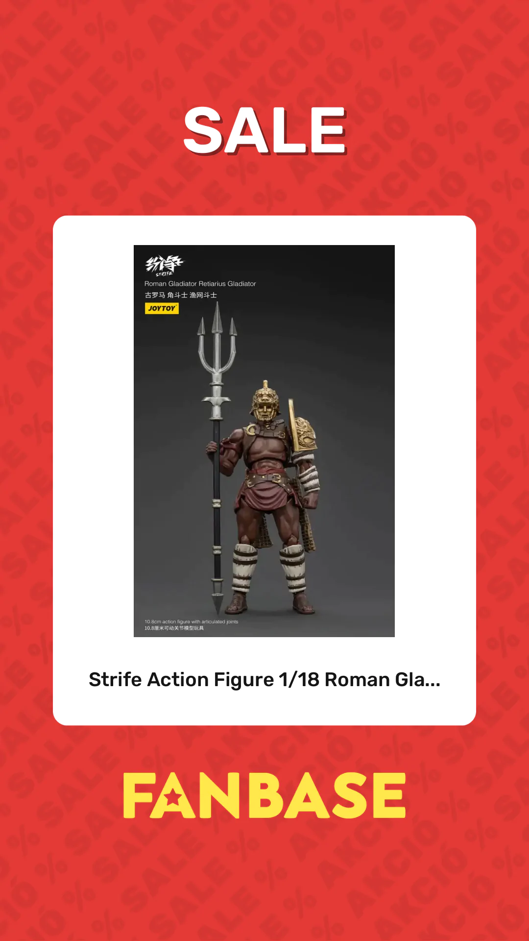 Sale: Strife Action Figure 1/18 Roman Gla...