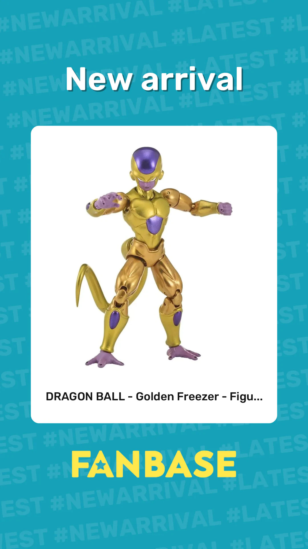 New arrival: DRAGON BALL - Golden Freezer - Figu...