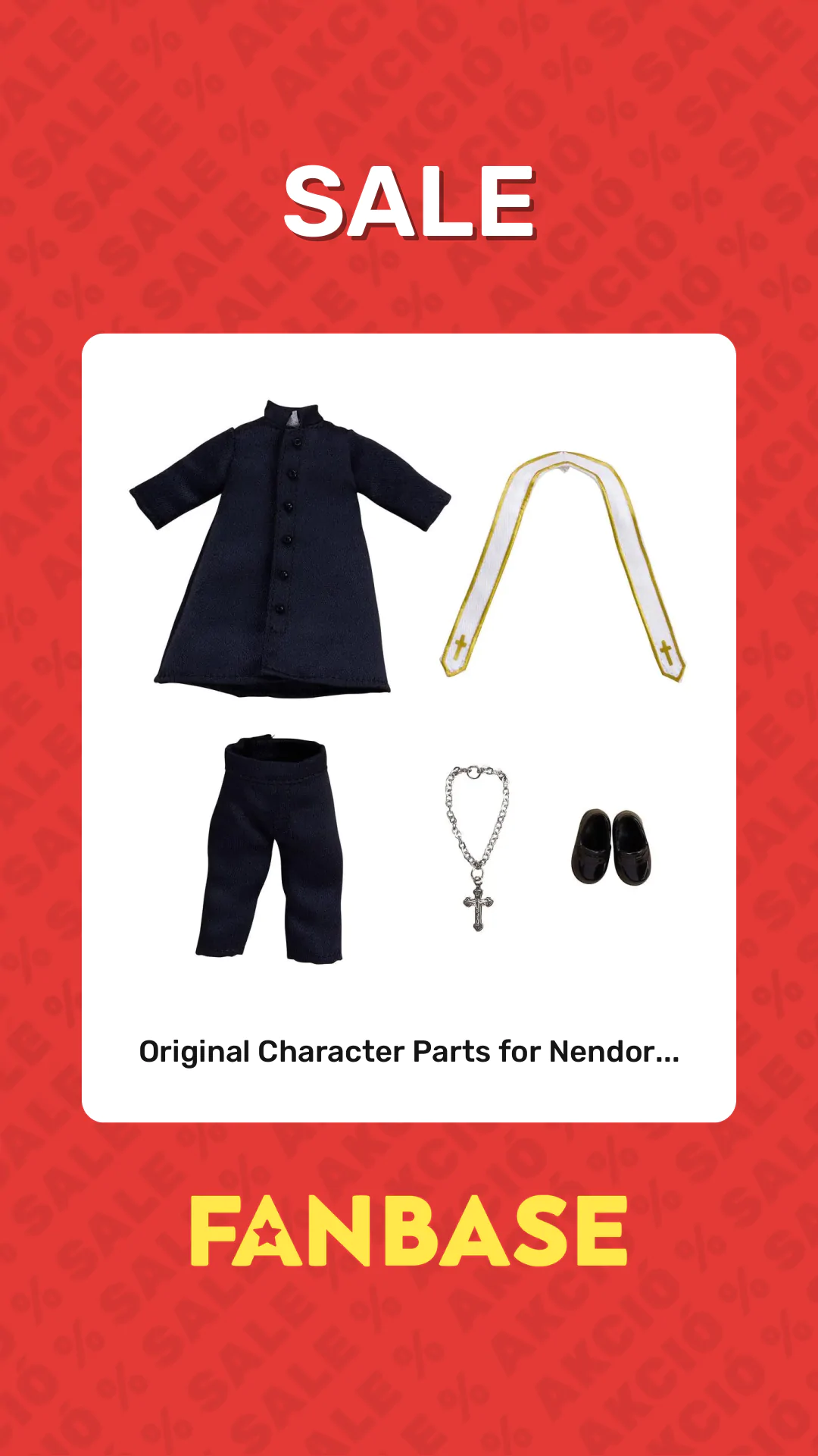 Sale: Original Character Parts for Nendor...