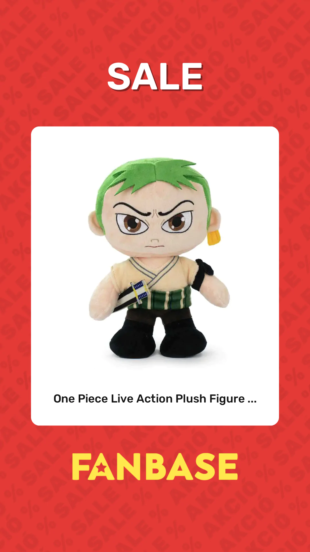 Sale: One Piece Live Action Plush Figure ...