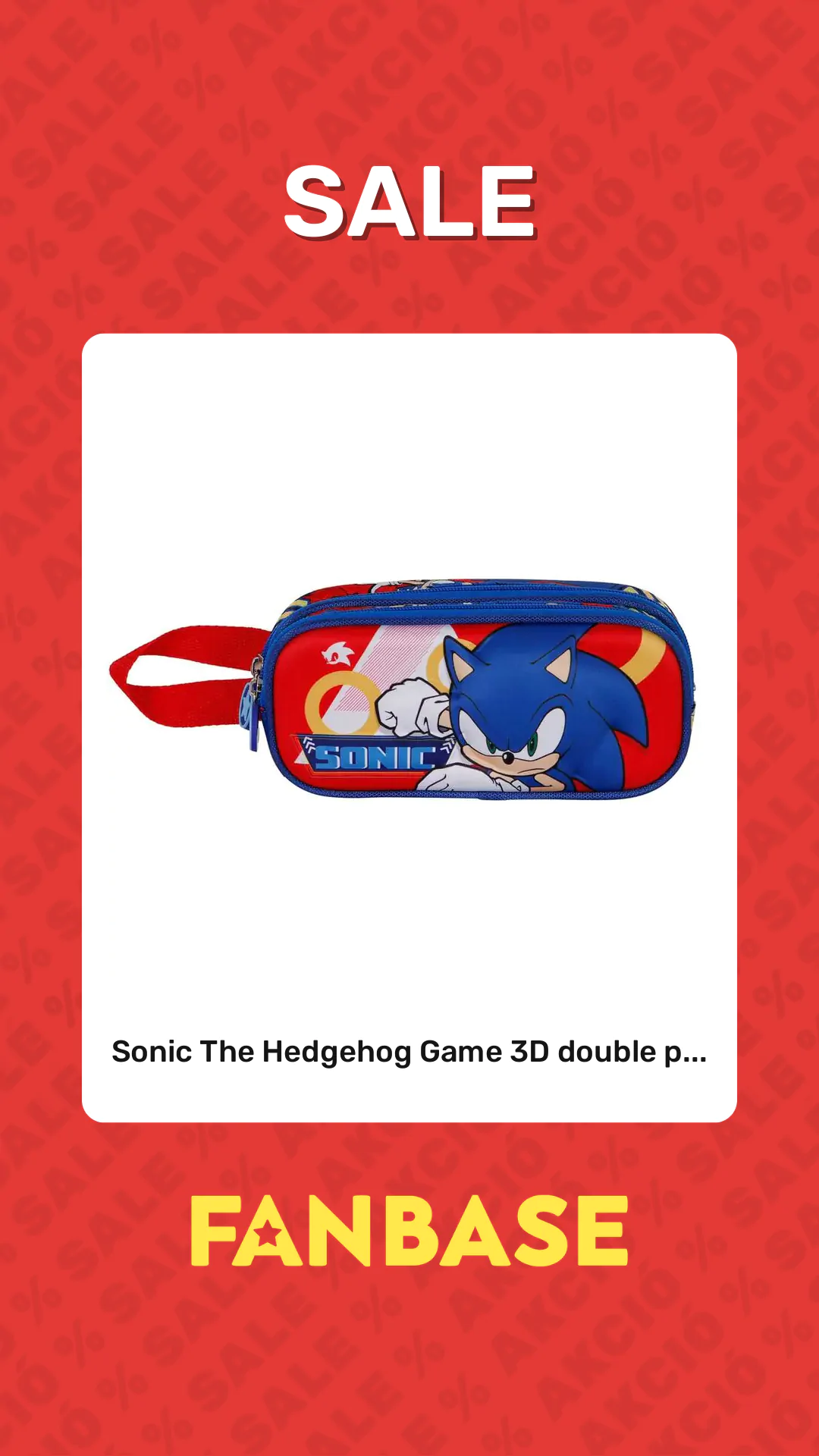 Sale: Sonic The Hedgehog Game 3D double p...