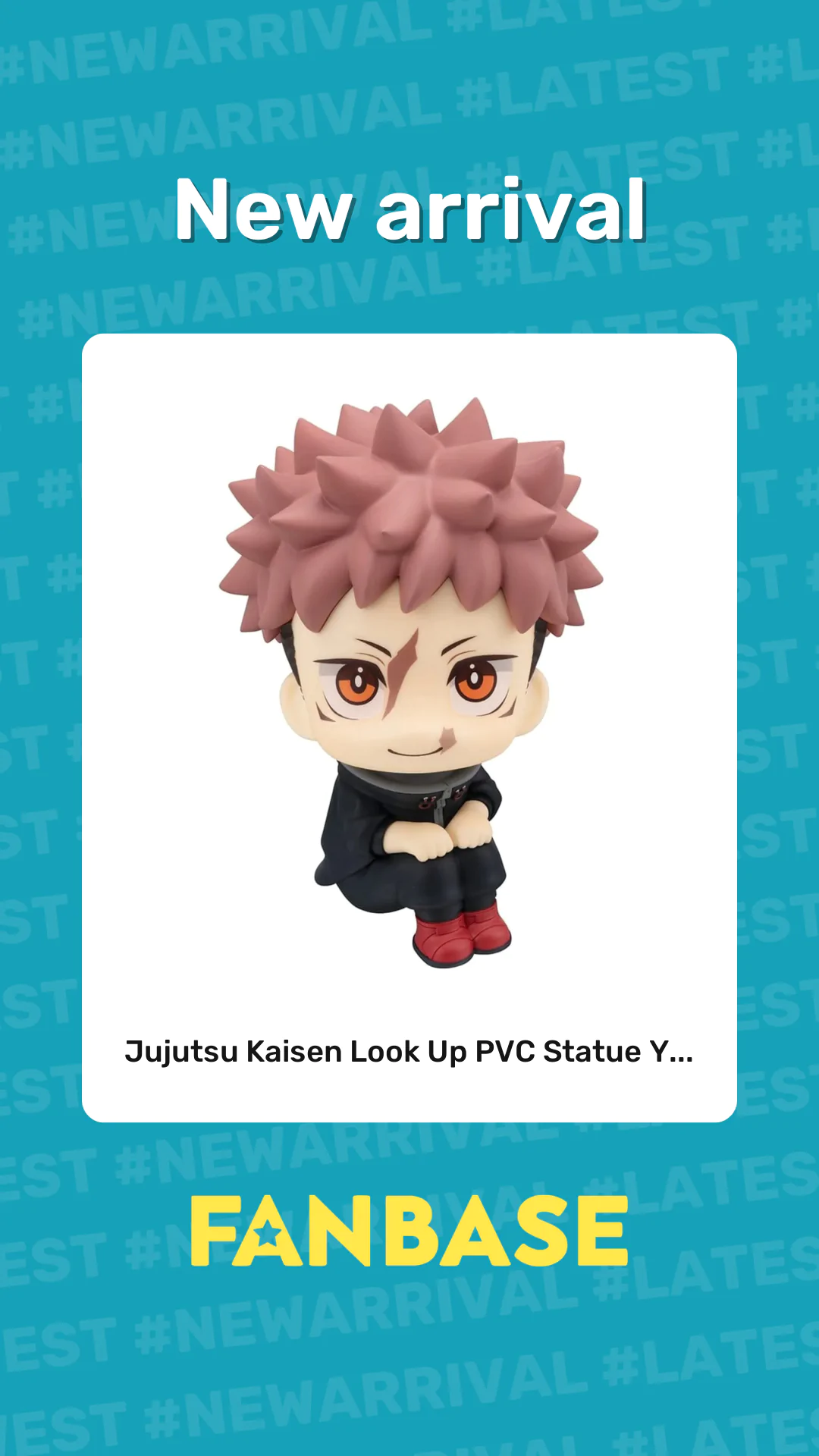 New arrival: Jujutsu Kaisen Look Up PVC Statue Y...