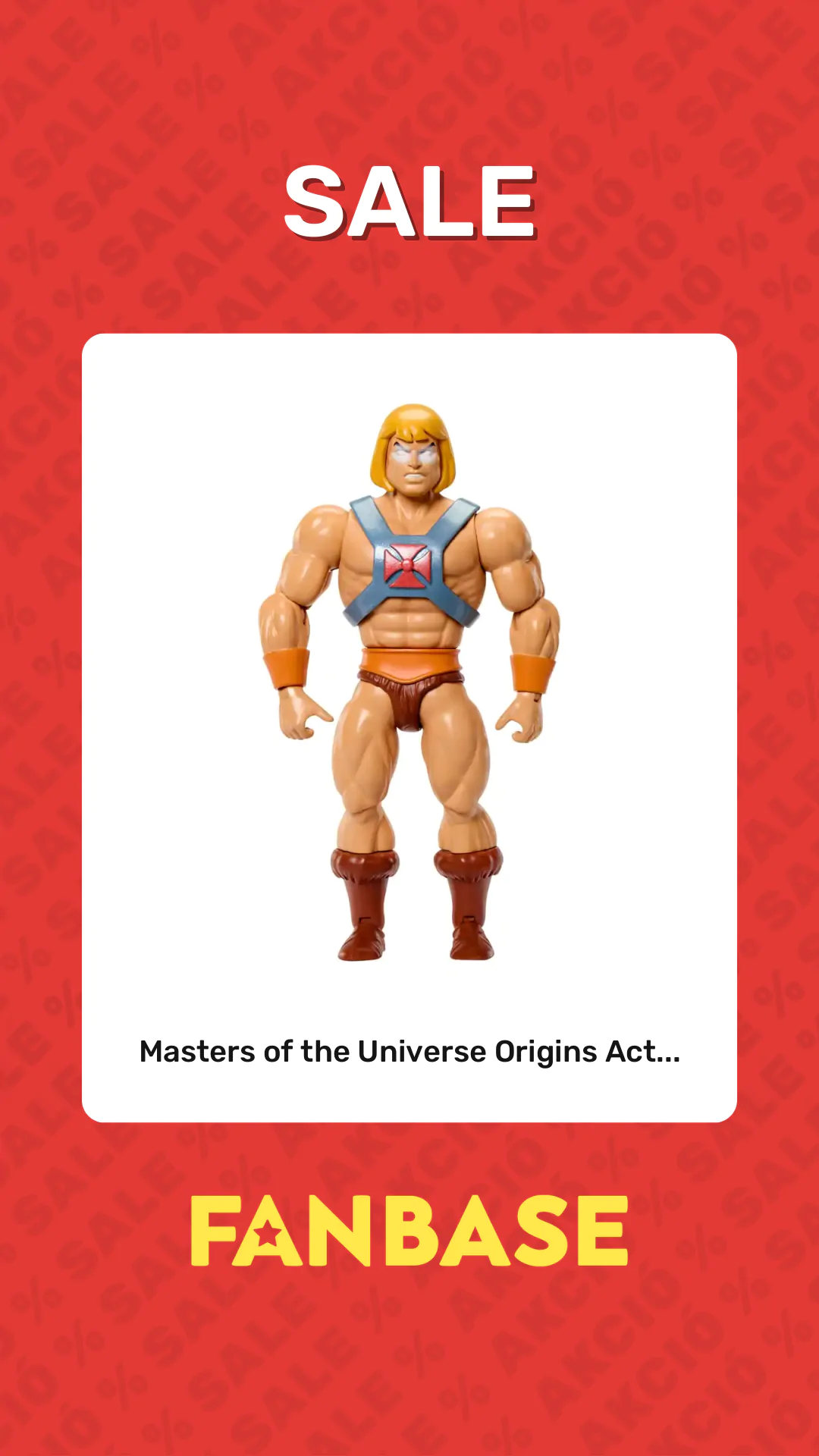 Sale: Masters of the Universe Origins Act...