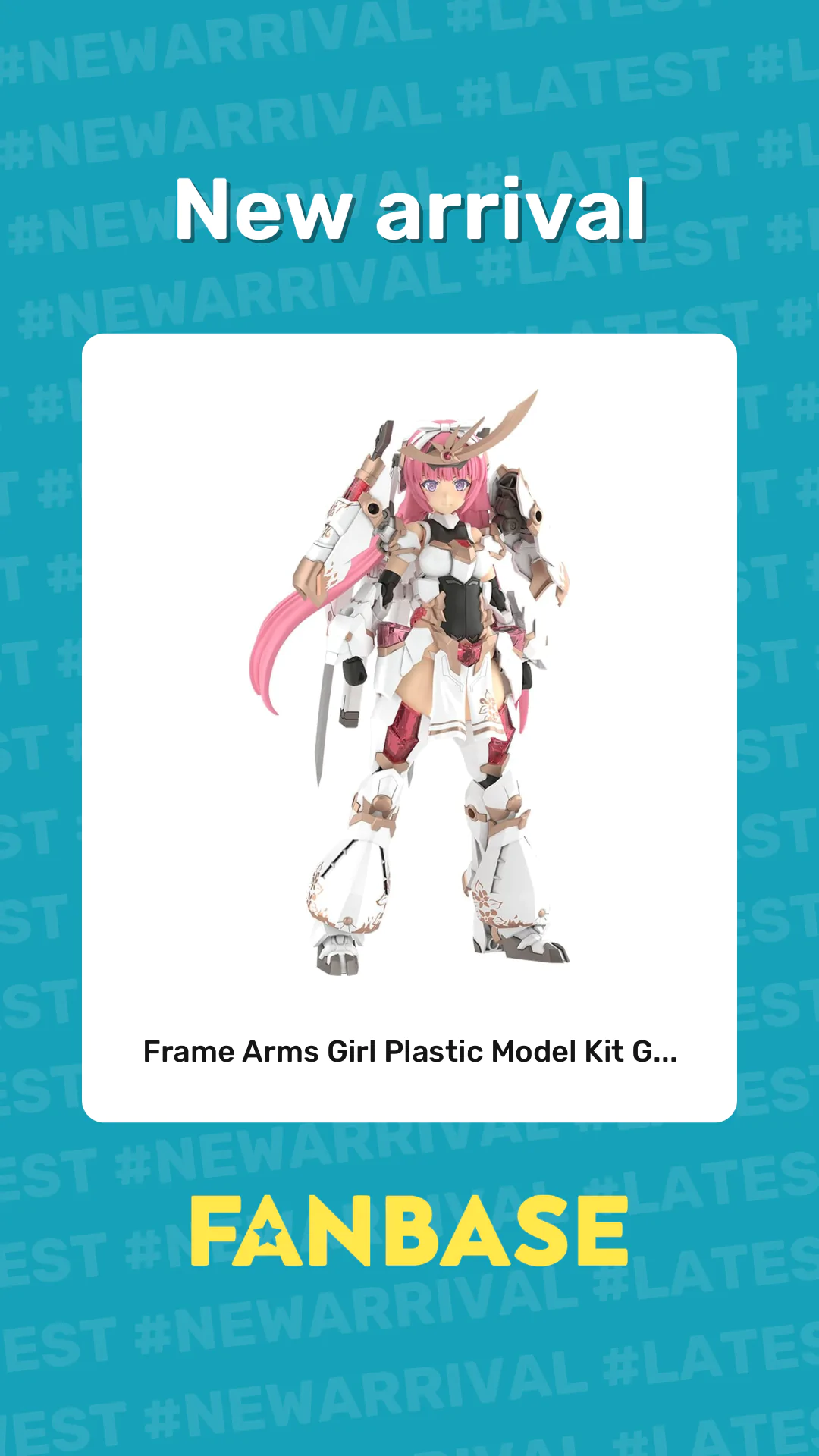 New arrival: Frame Arms Girl Plastic Model Kit G...