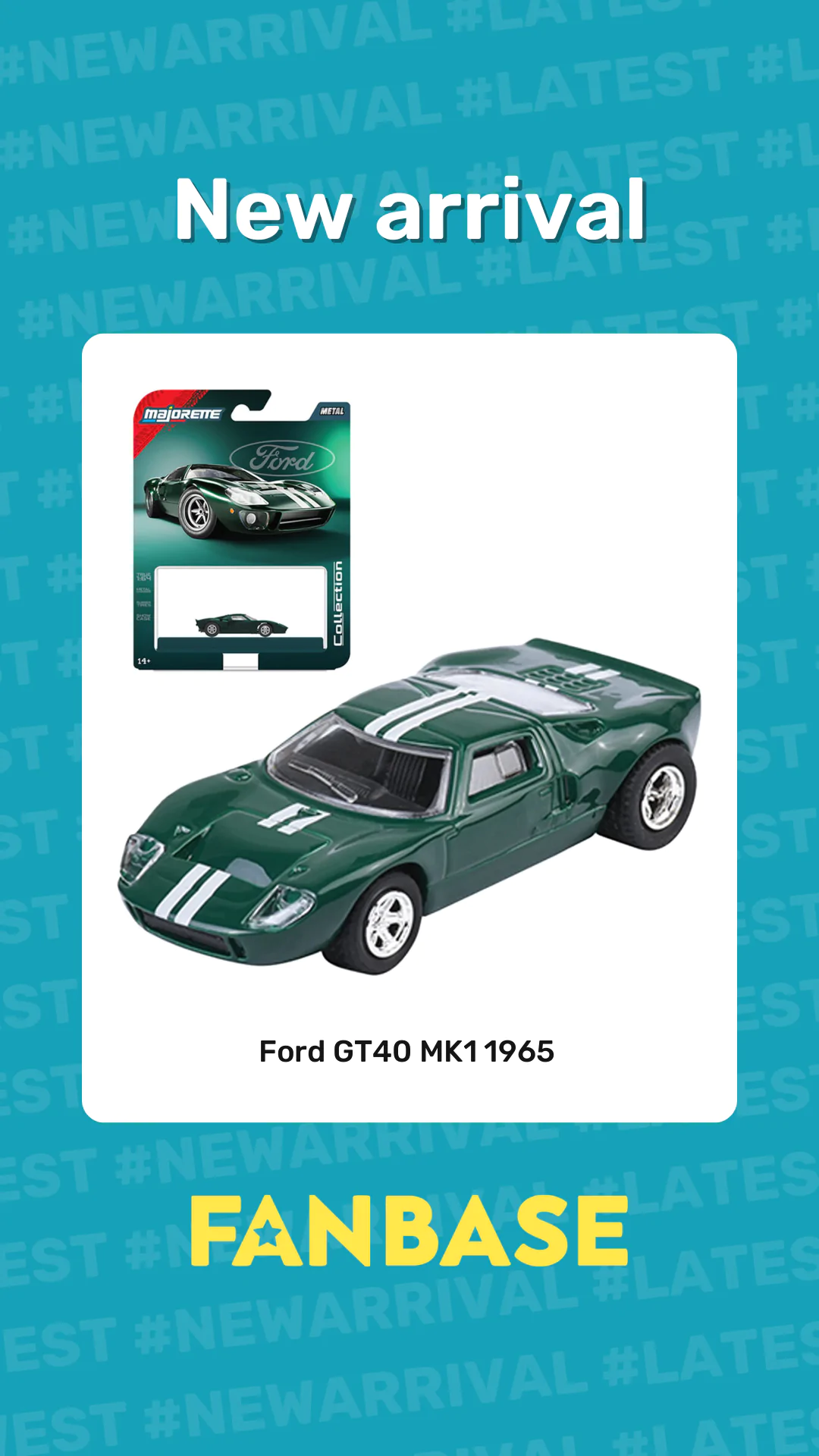 New arrival: Ford GT40 MK1 1965 