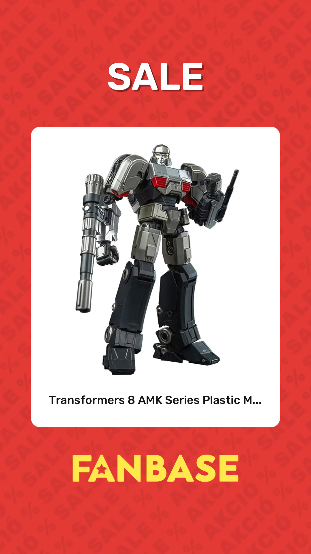 Sale: Transformers 8 AMK Series Plastic M...