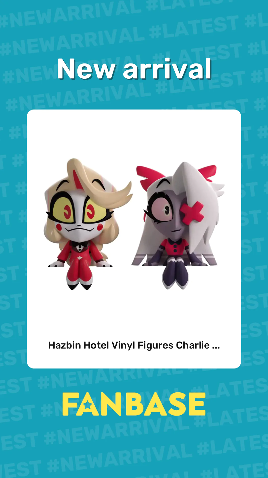 New arrival: Hazbin Hotel Vinyl Figures Charlie ...