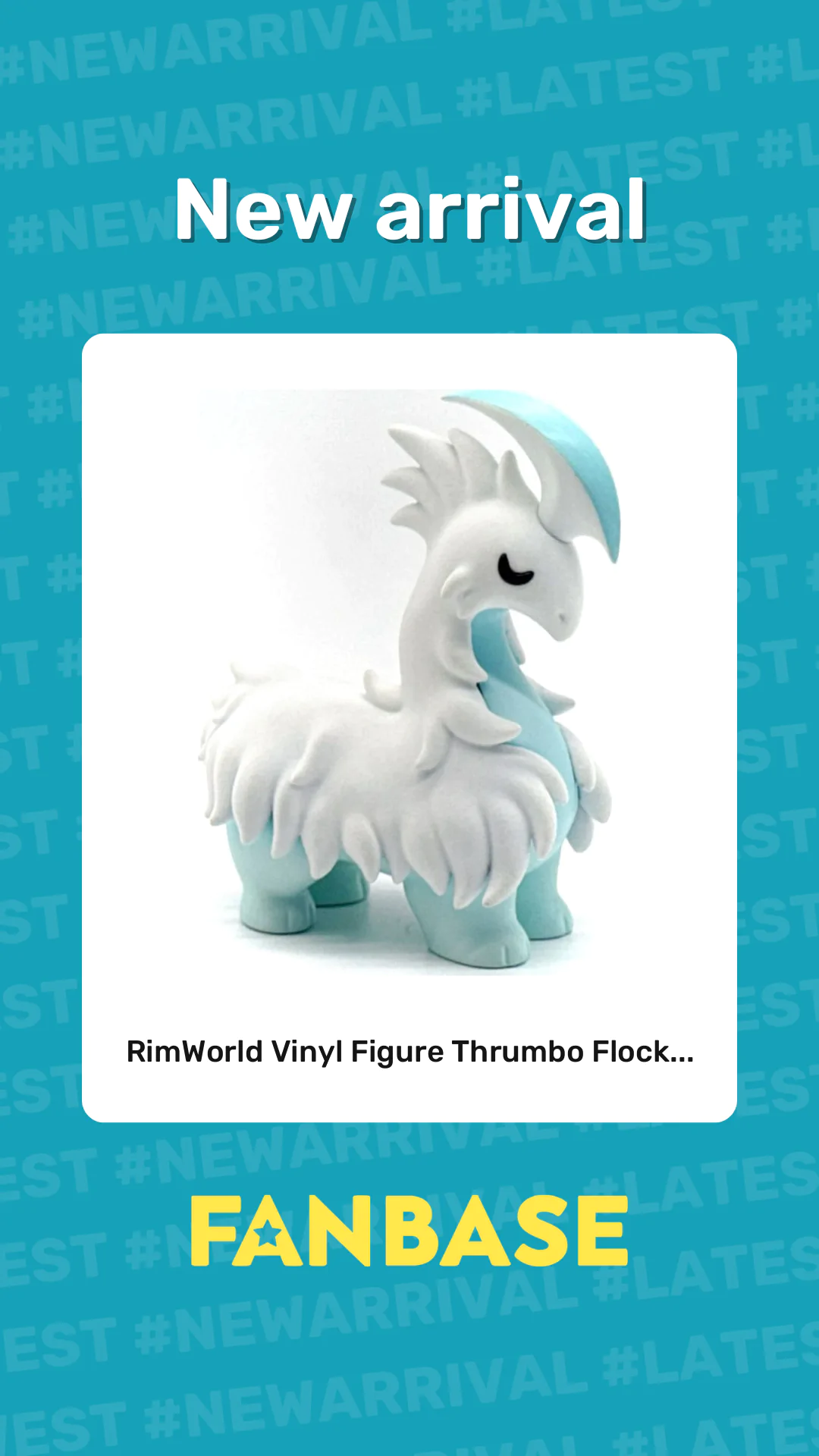 New arrival: RimWorld Vinyl Figure Thrumbo Flock...