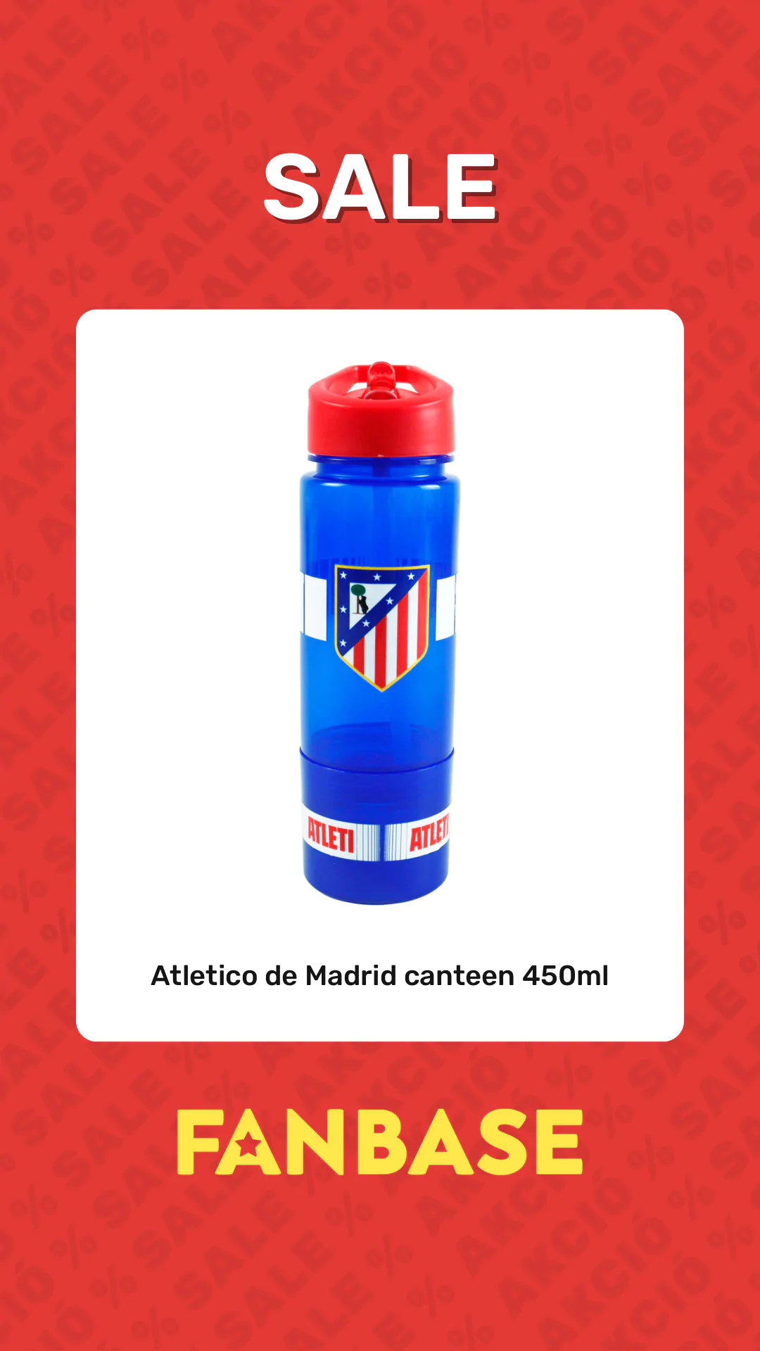 Sale: Atletico de Madrid canteen 450ml