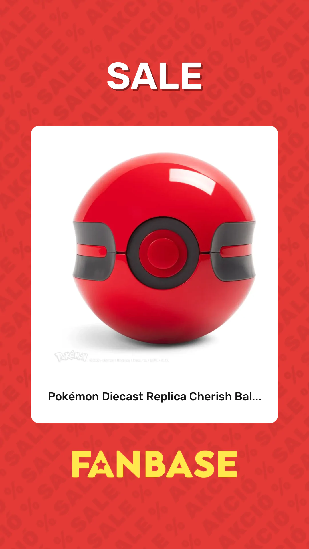 Sale: Pokémon Diecast Replica Cherish Bal...