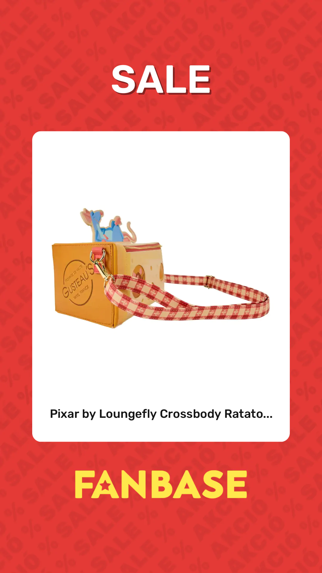 Sale: Pixar by Loungefly Crossbody Ratato...