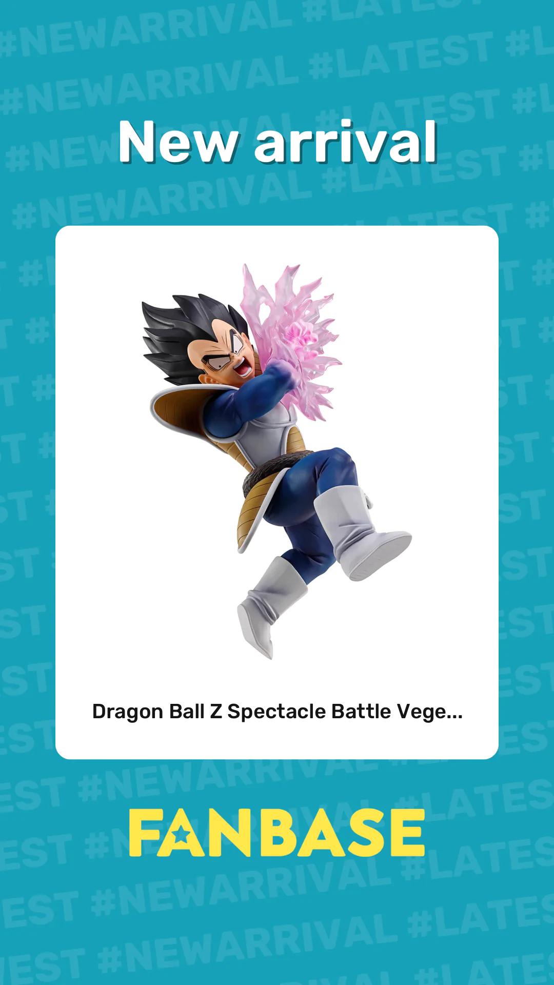 New arrival: Dragon Ball Z Spectacle Battle Vege...