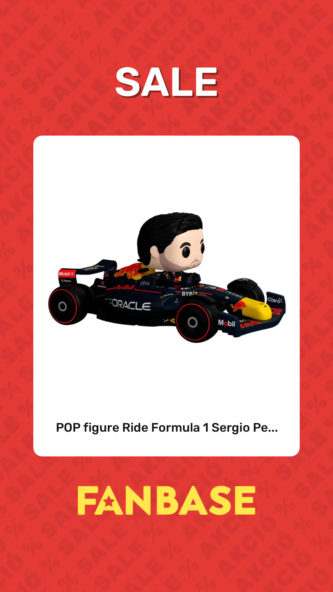 Sale: POP figure Ride Formula 1 Sergio Pe...