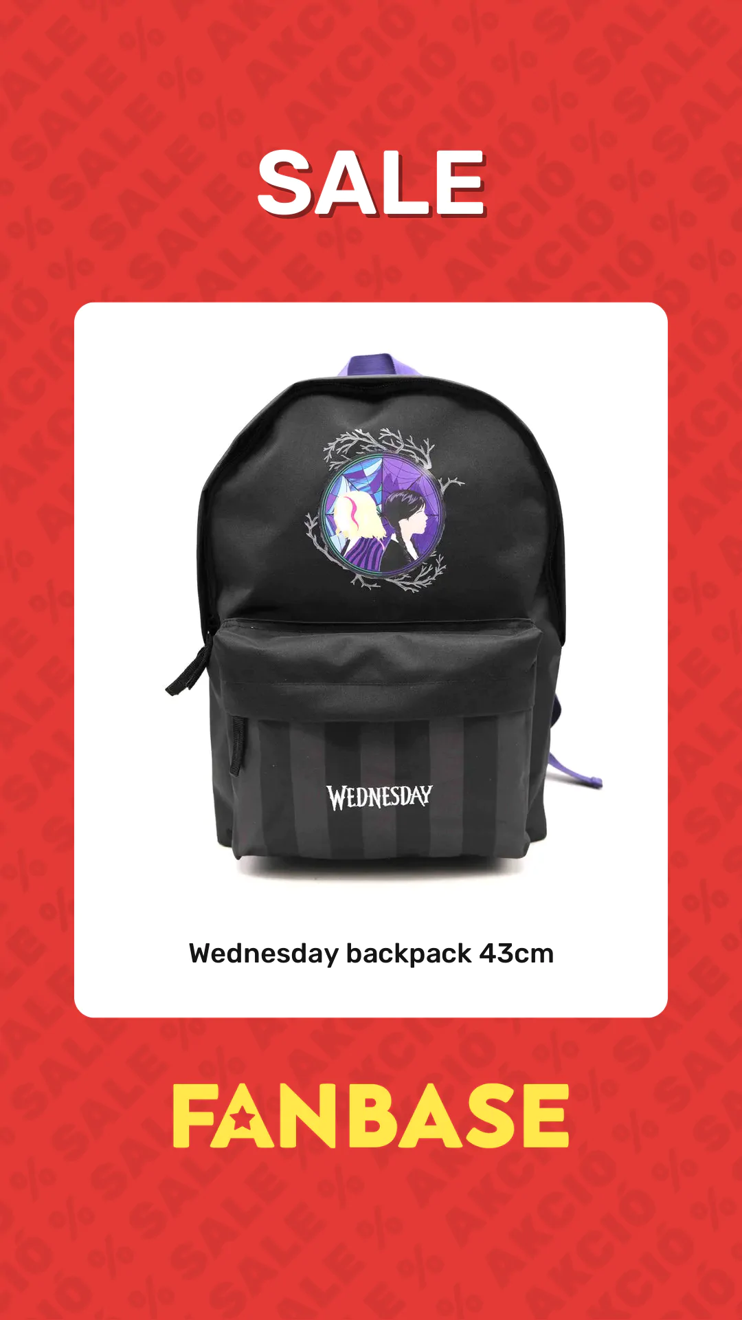 Sale: Wednesday backpack 43cm