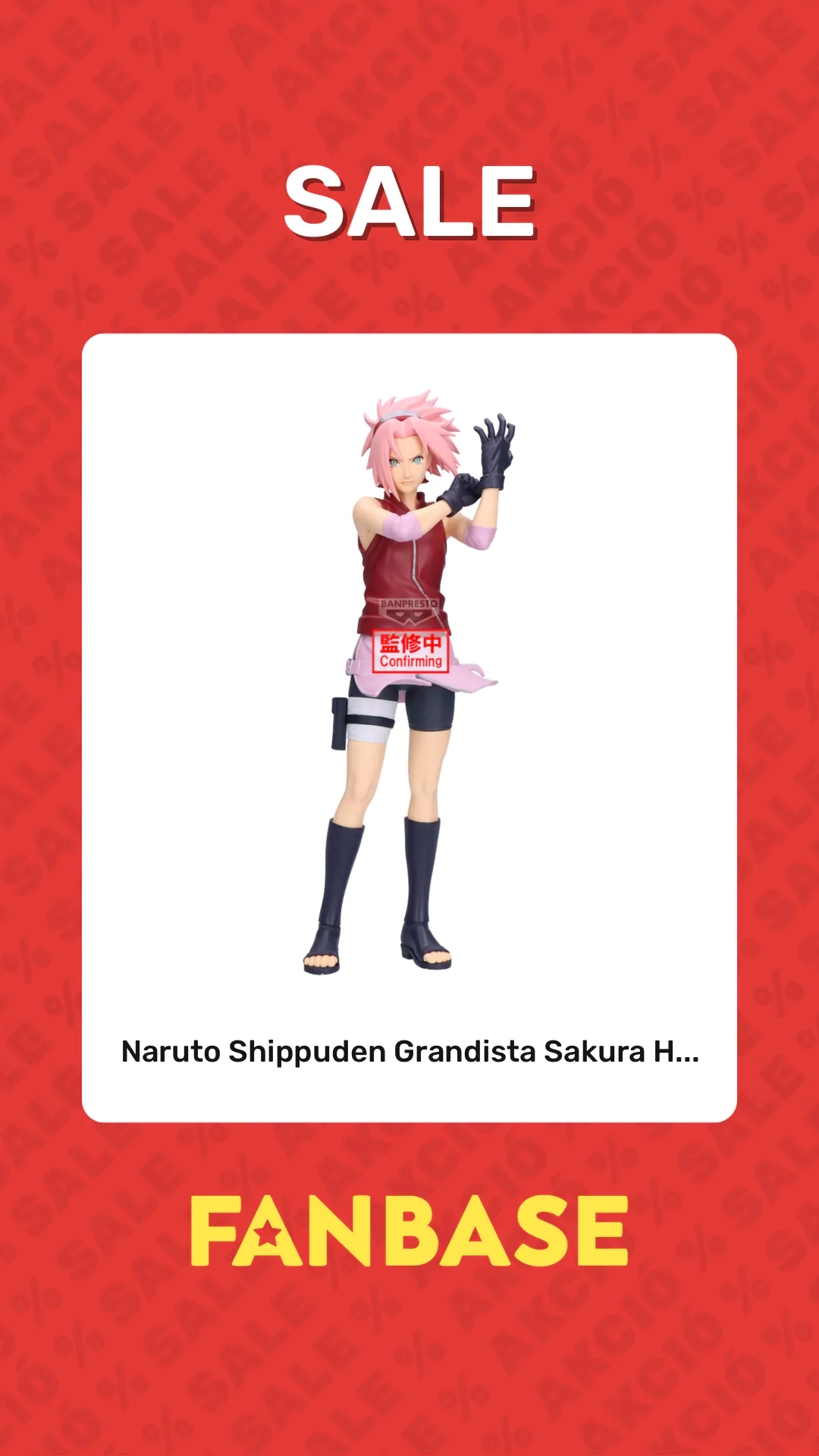 Sale: Naruto Shippuden Grandista Sakura H...
